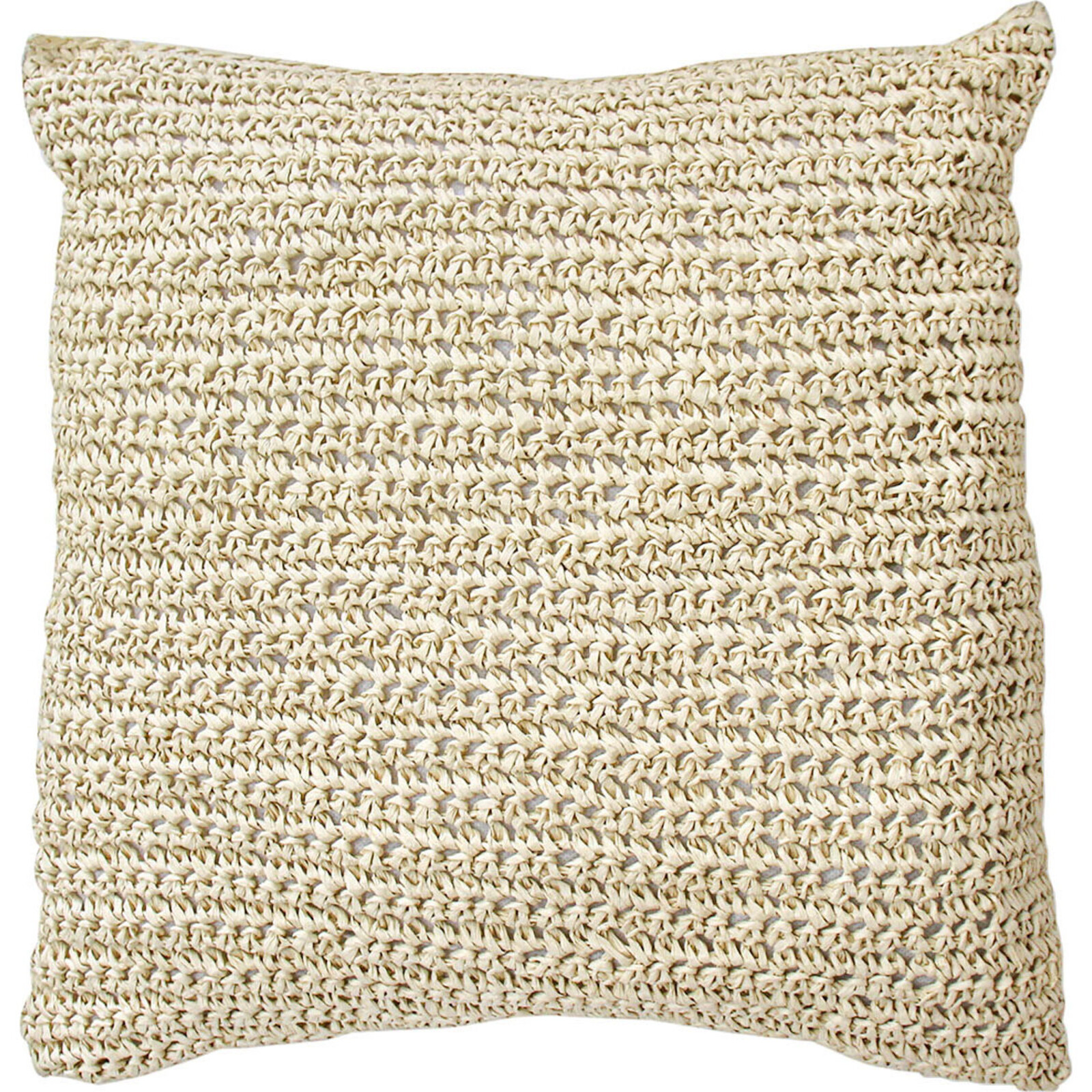 Woven Cushion Bleach