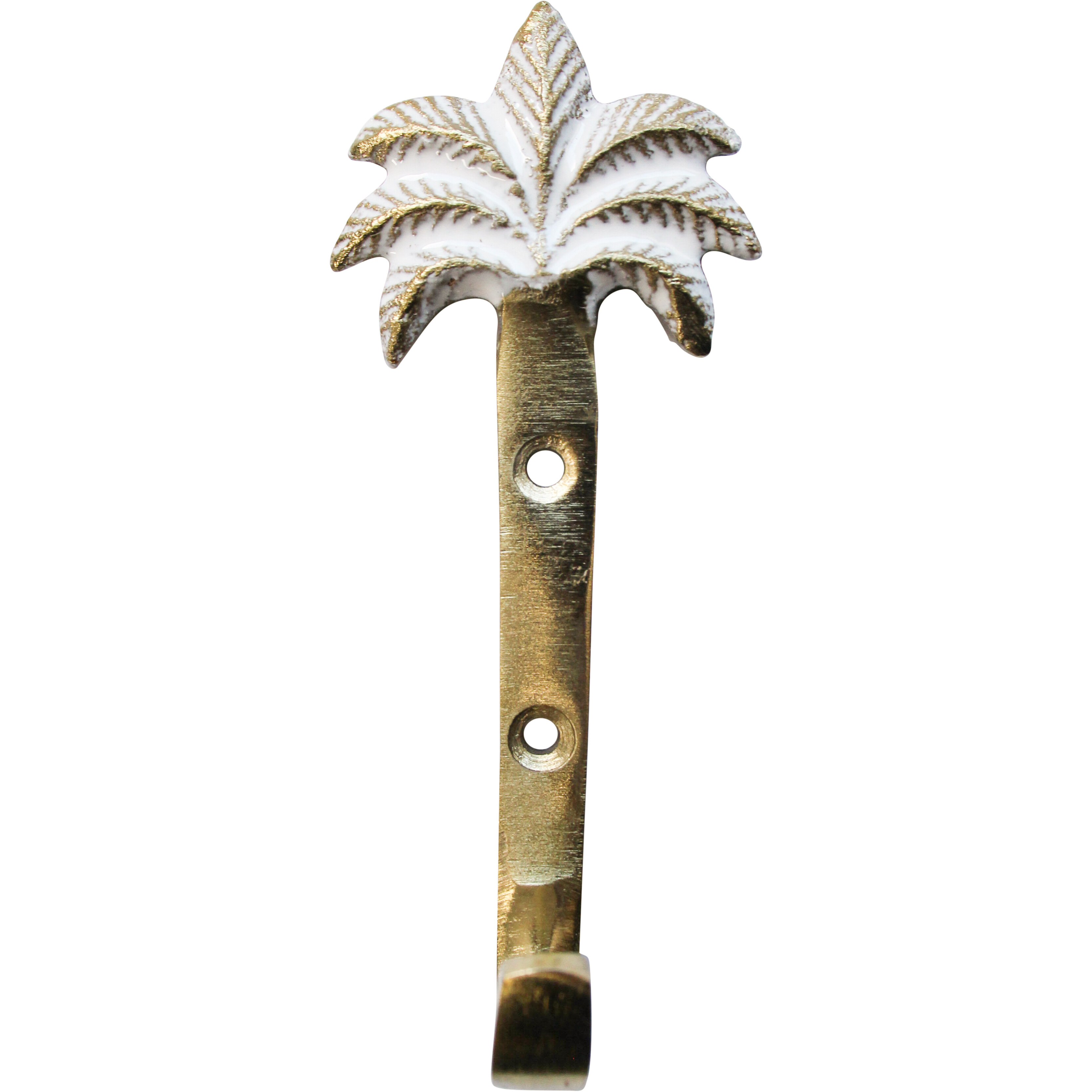 Hook Palm White/Gold