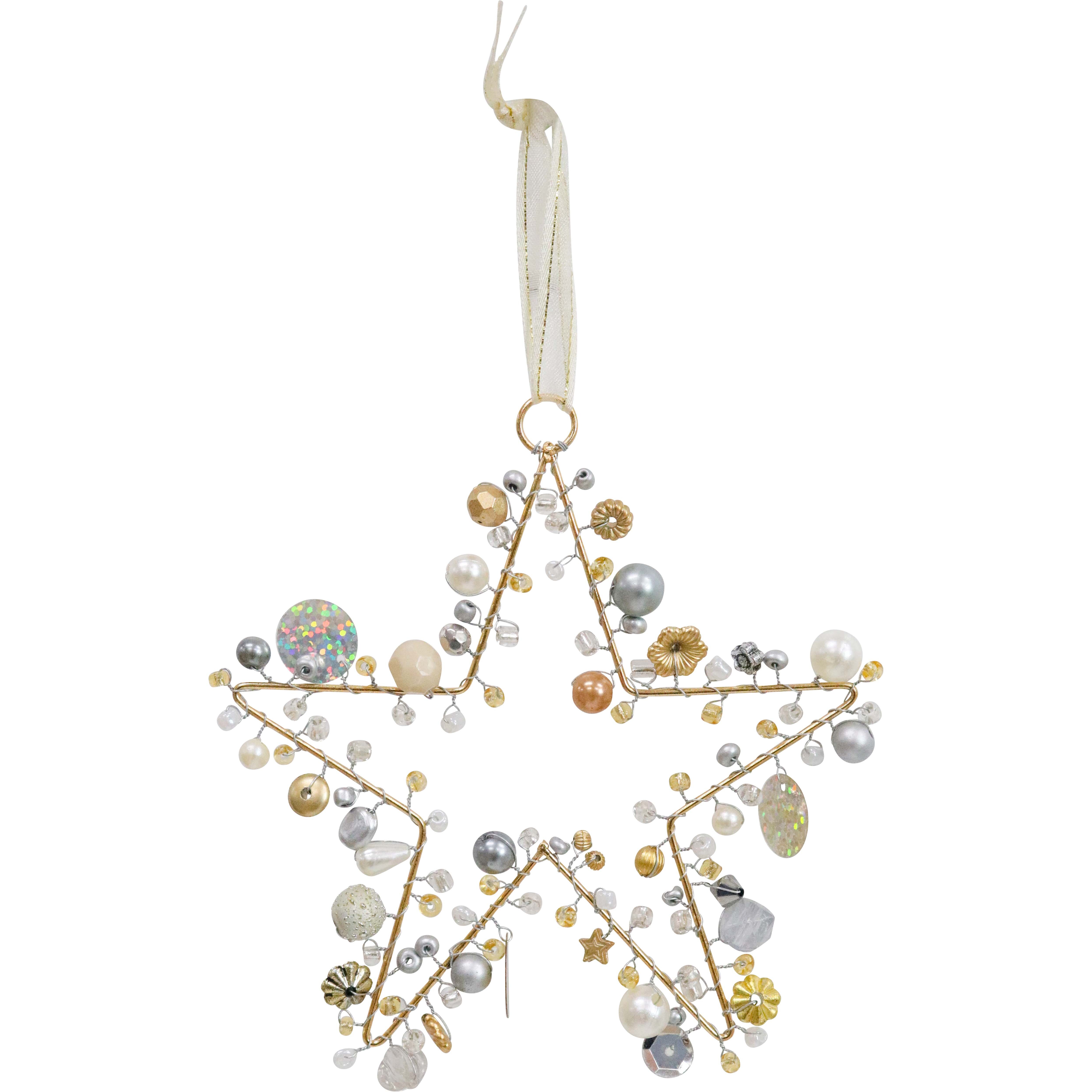 Beaded Star Champagne