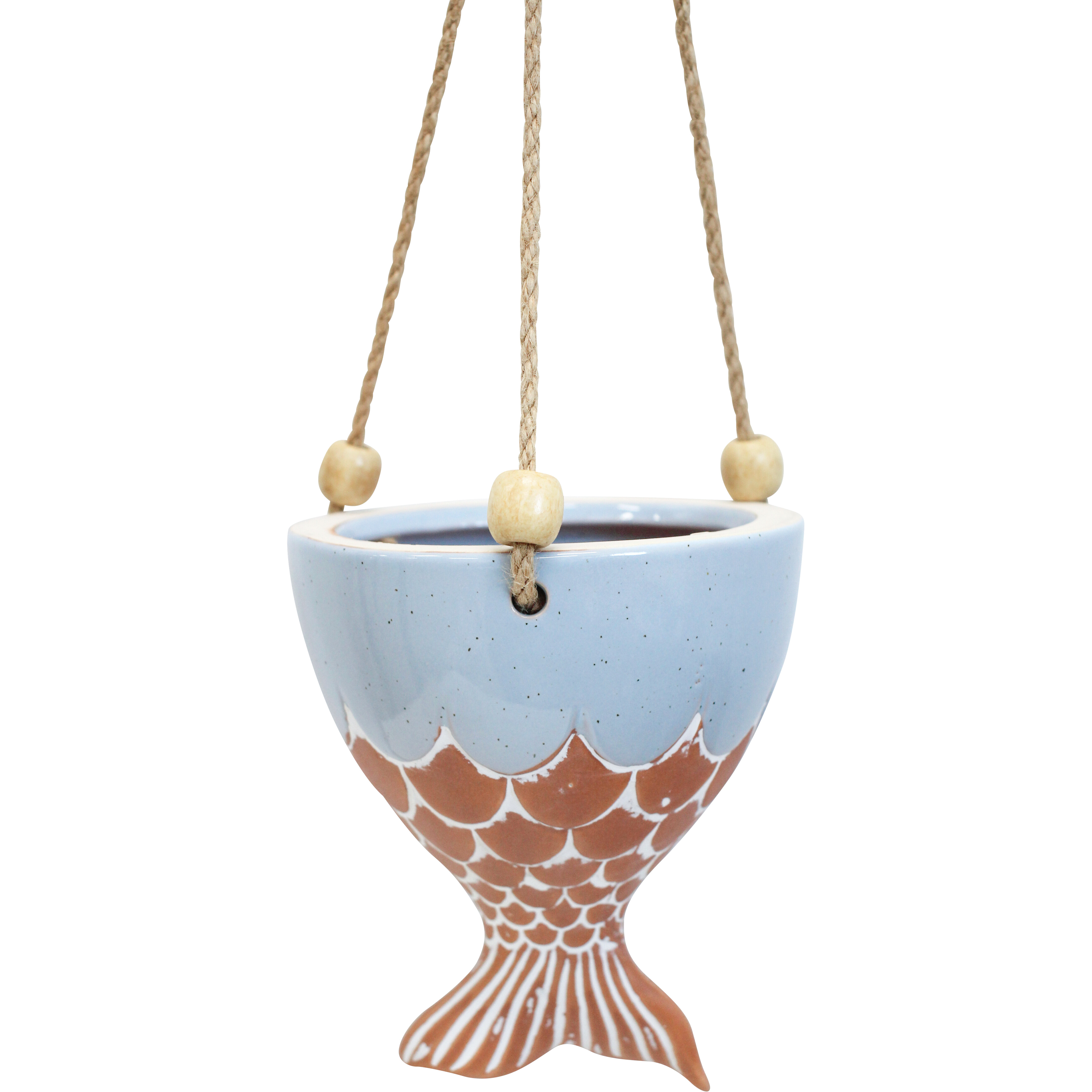 Hanging Fish Tail Sml Planter