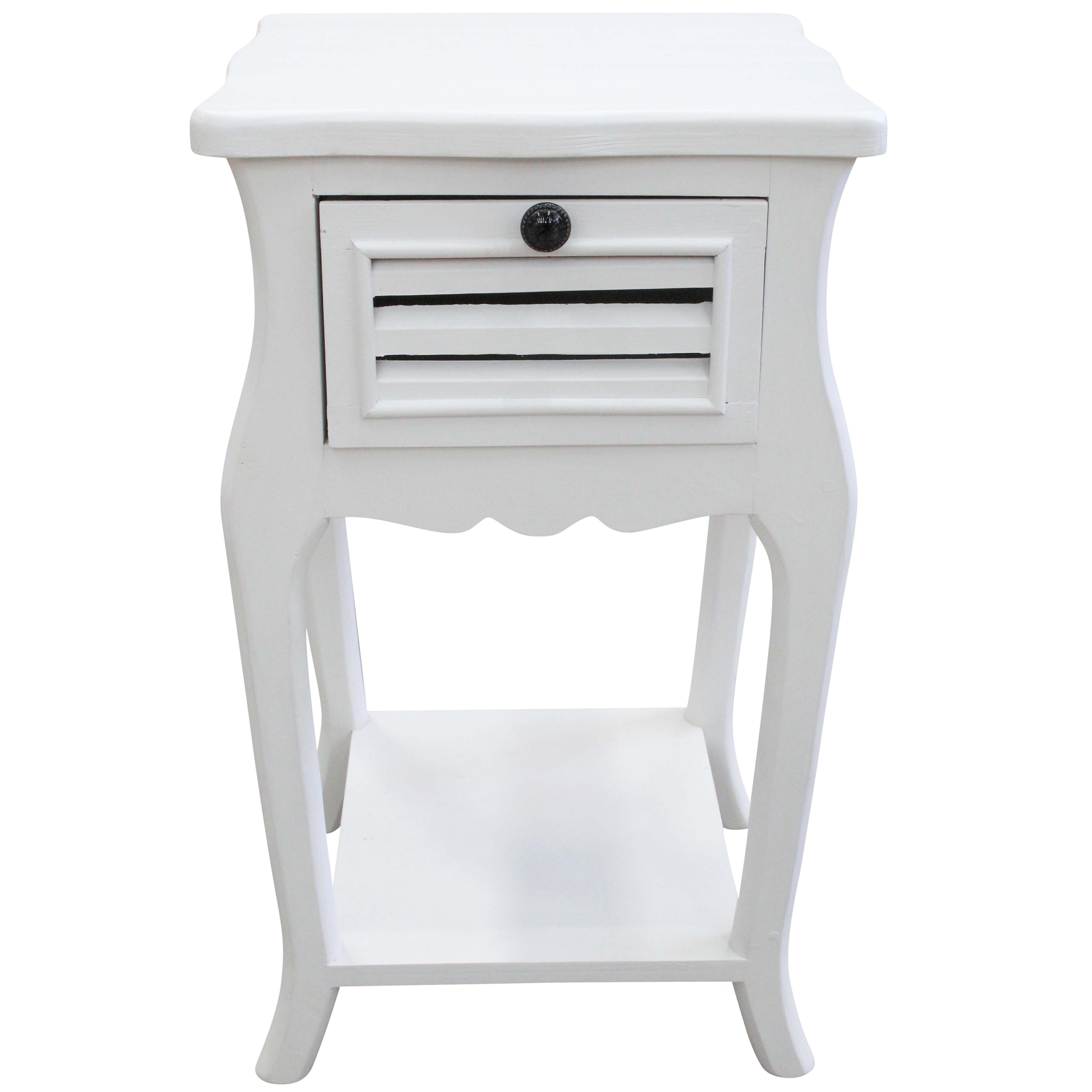 Bedside Lenno White