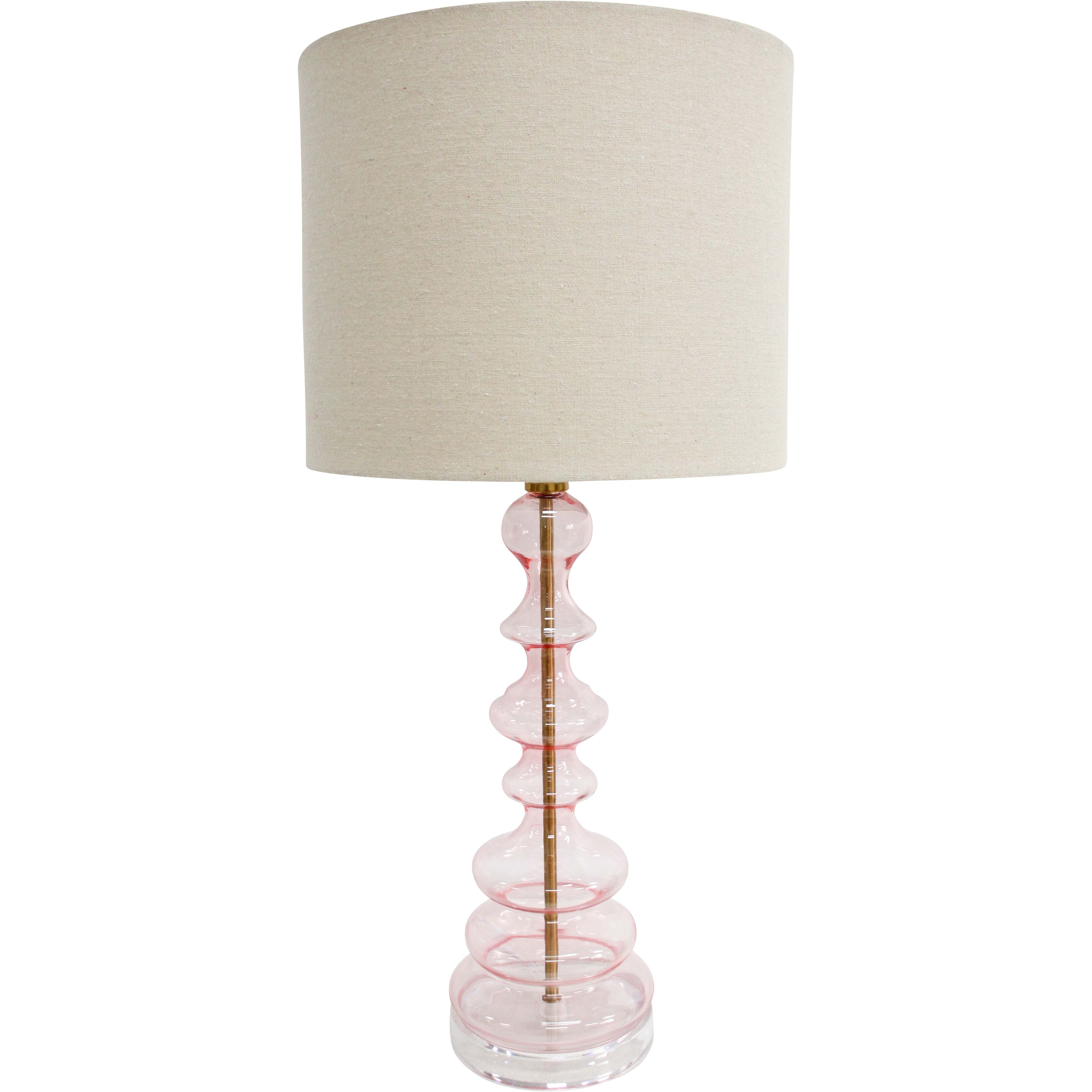 Lamp Lrg Sienna Pink