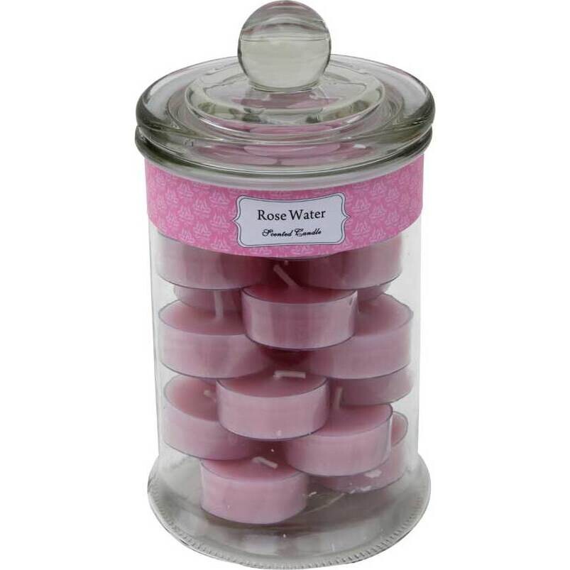 T-light Jar Rosewater