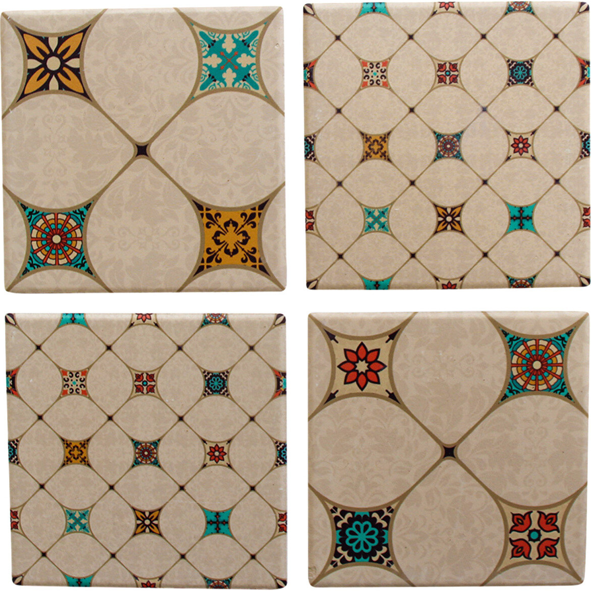 Coasters Spanish Tile