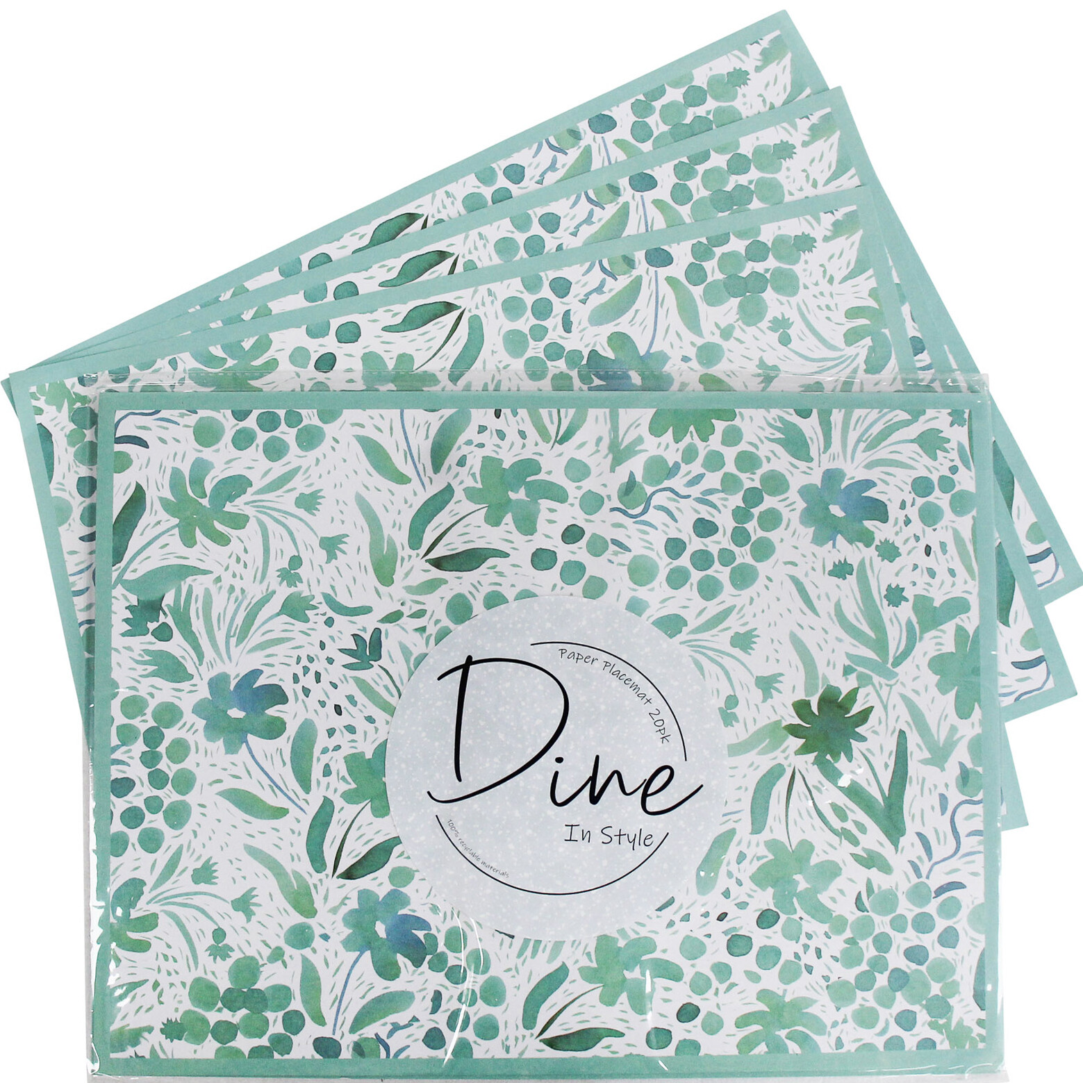 Paper Placemat Set/20 Blossom