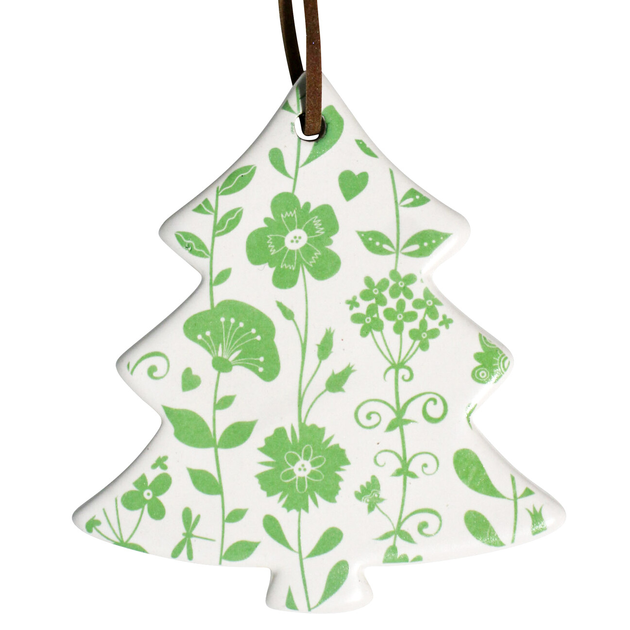 Hang Tree Floral Christmas Green