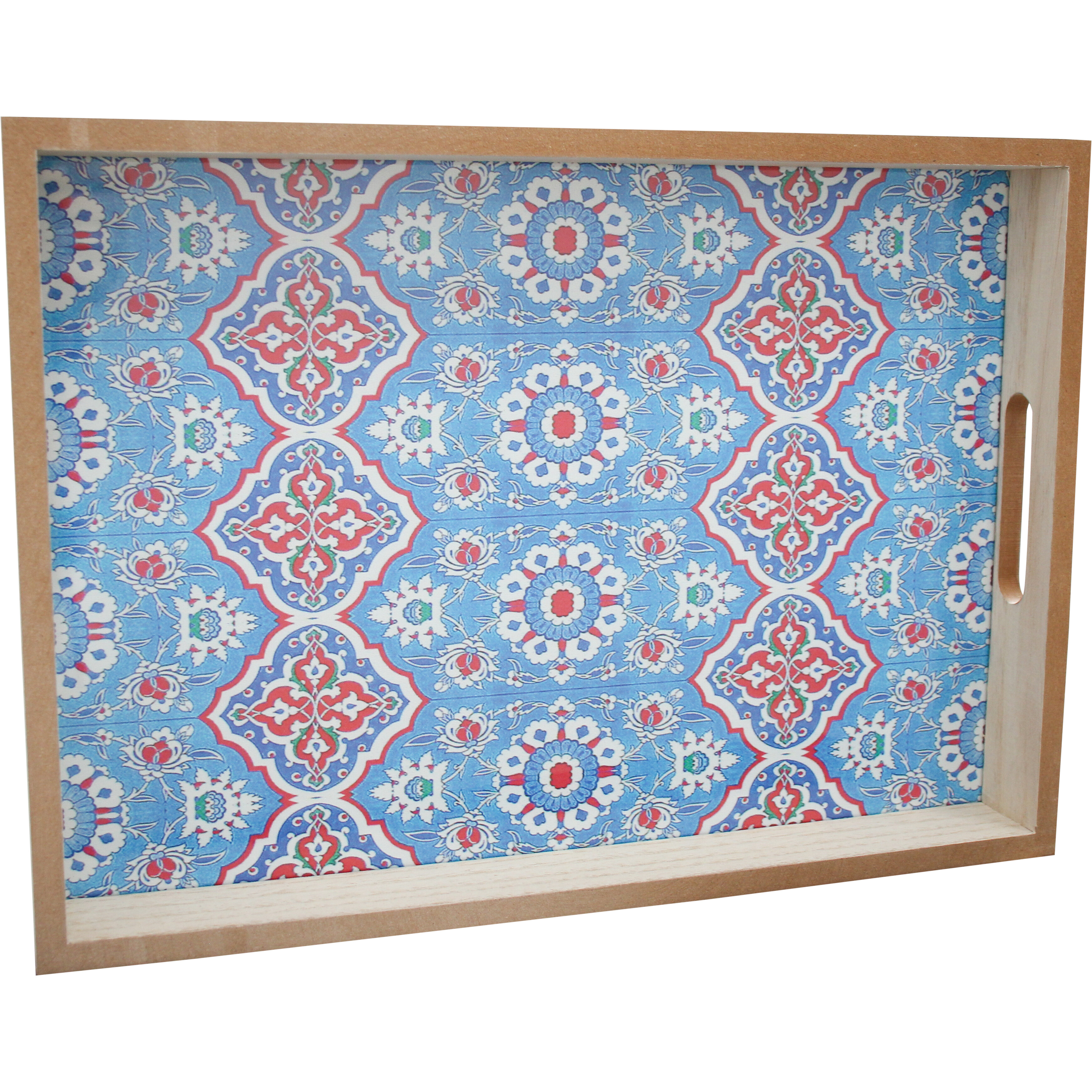 Tray S/2 Blue Motif