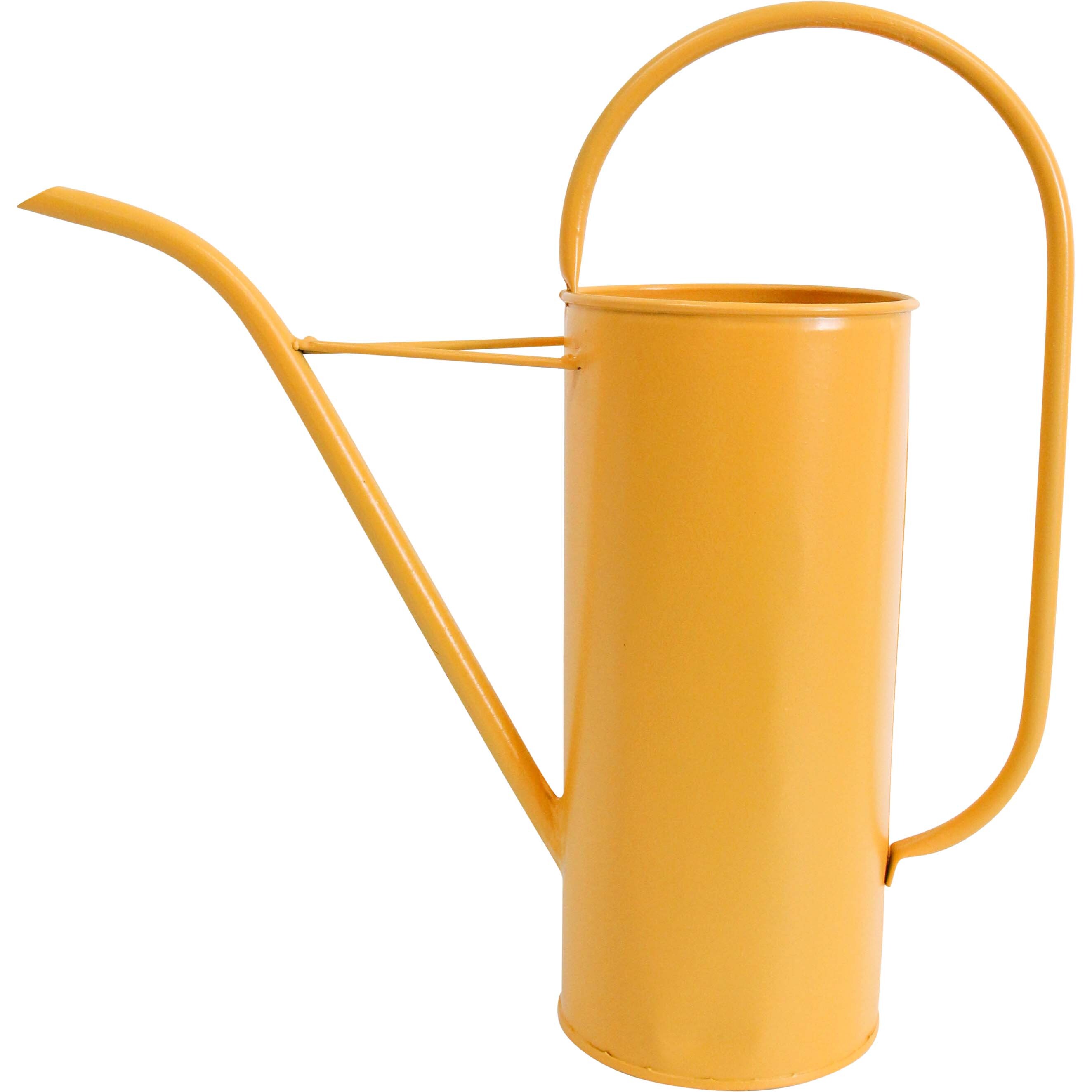 Decorative Watering Can Tall Sunshine