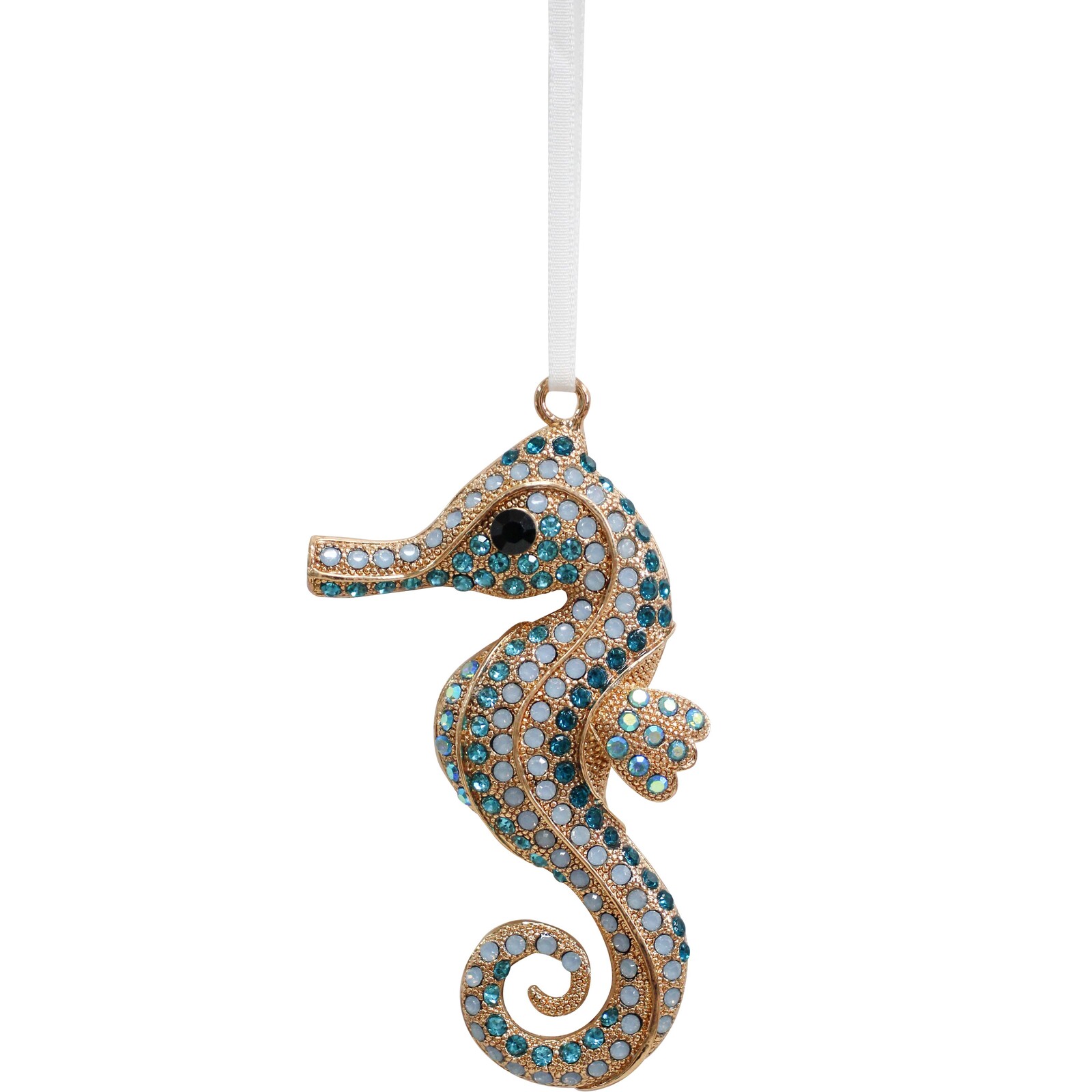 Ornament Aqua Seahorse