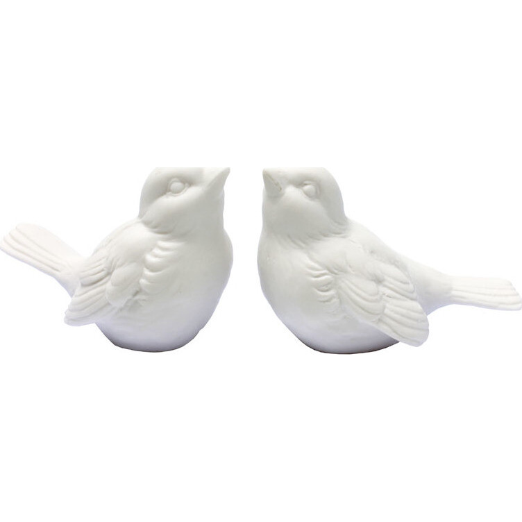 Porcelain Sparrow - Set 2 - Small