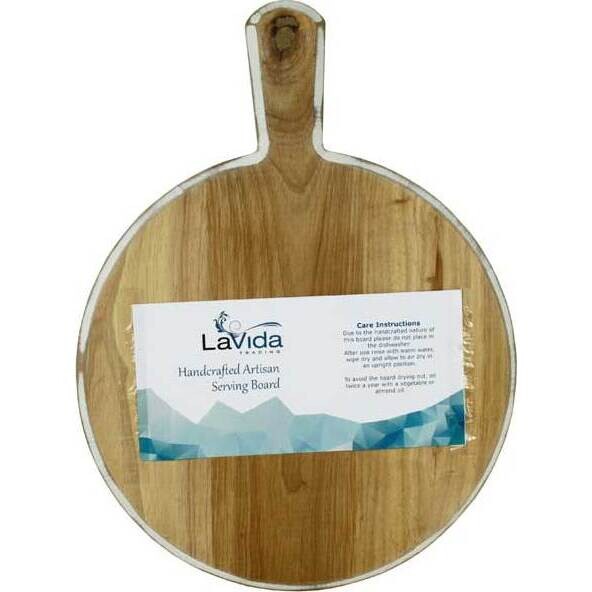 Serving Board Rim Blanc