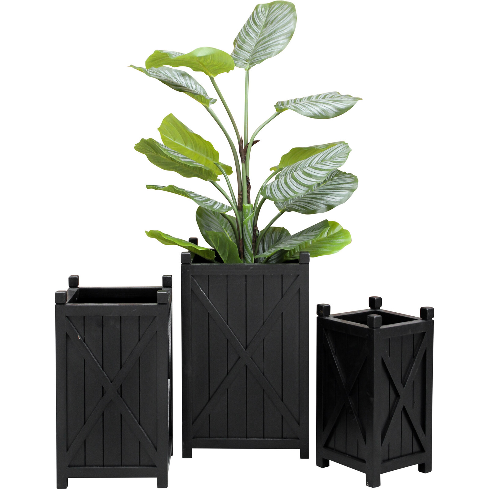 Planter S/3 Weatherboard Charcoal