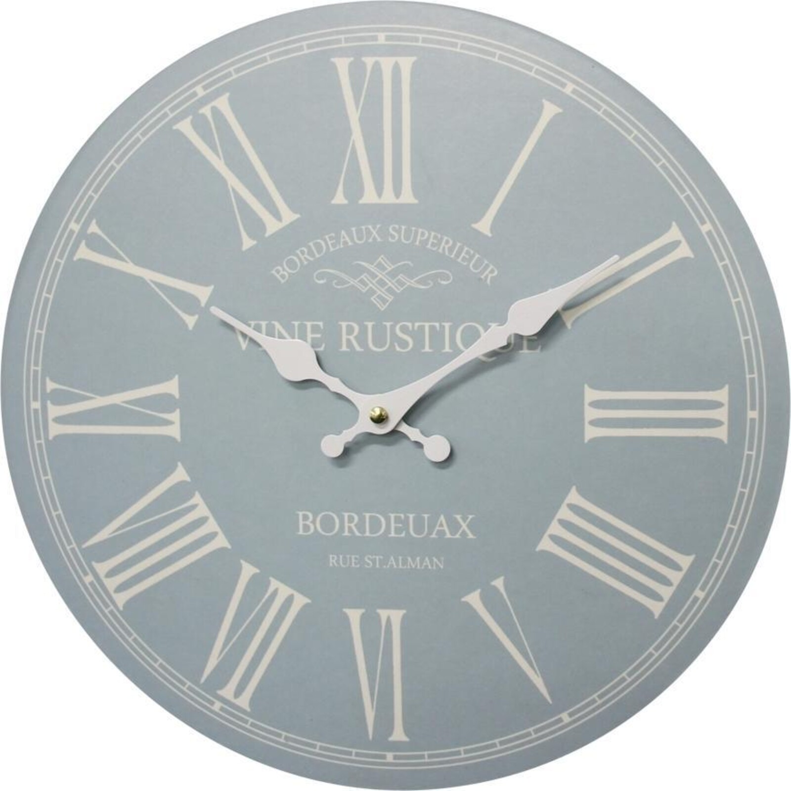 Clock Vine Rustique 34cm