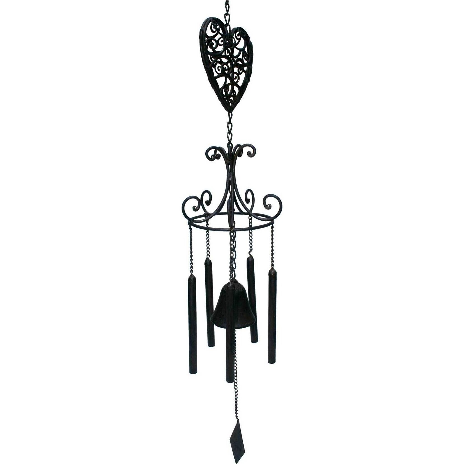 Hanging Bell - Heart Large