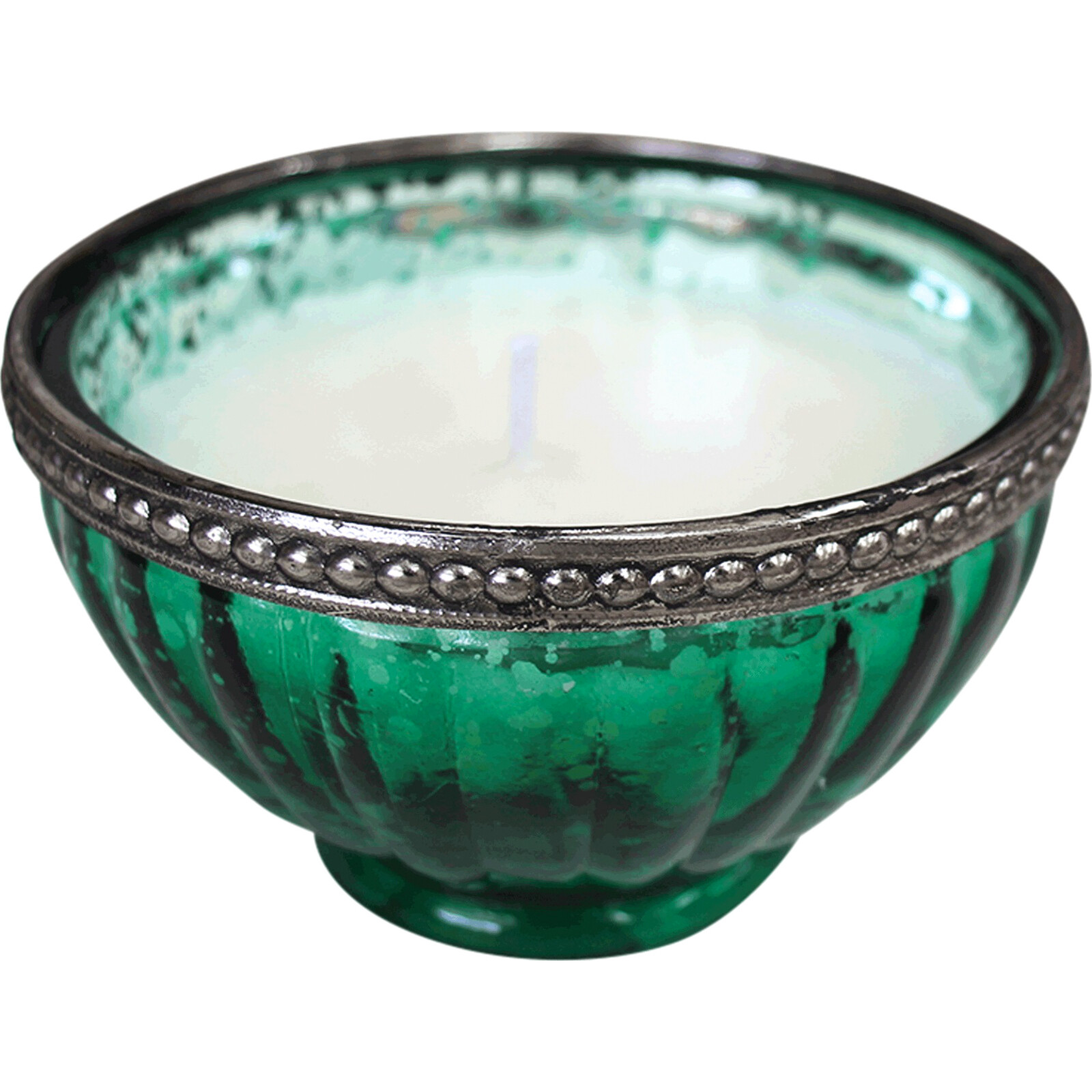 Candle Ribb Bowl Emerald