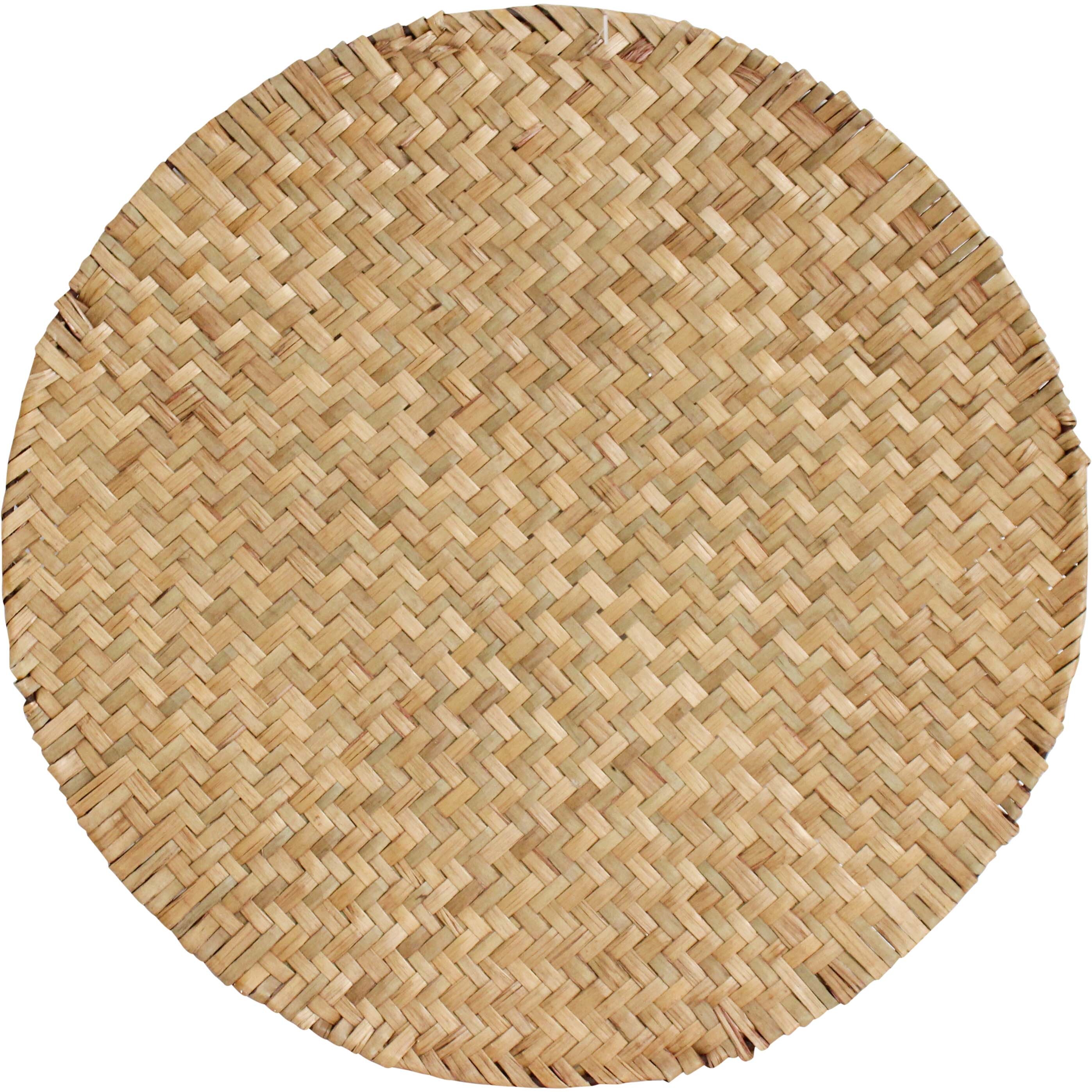 Placemat Rnd Weave Natural