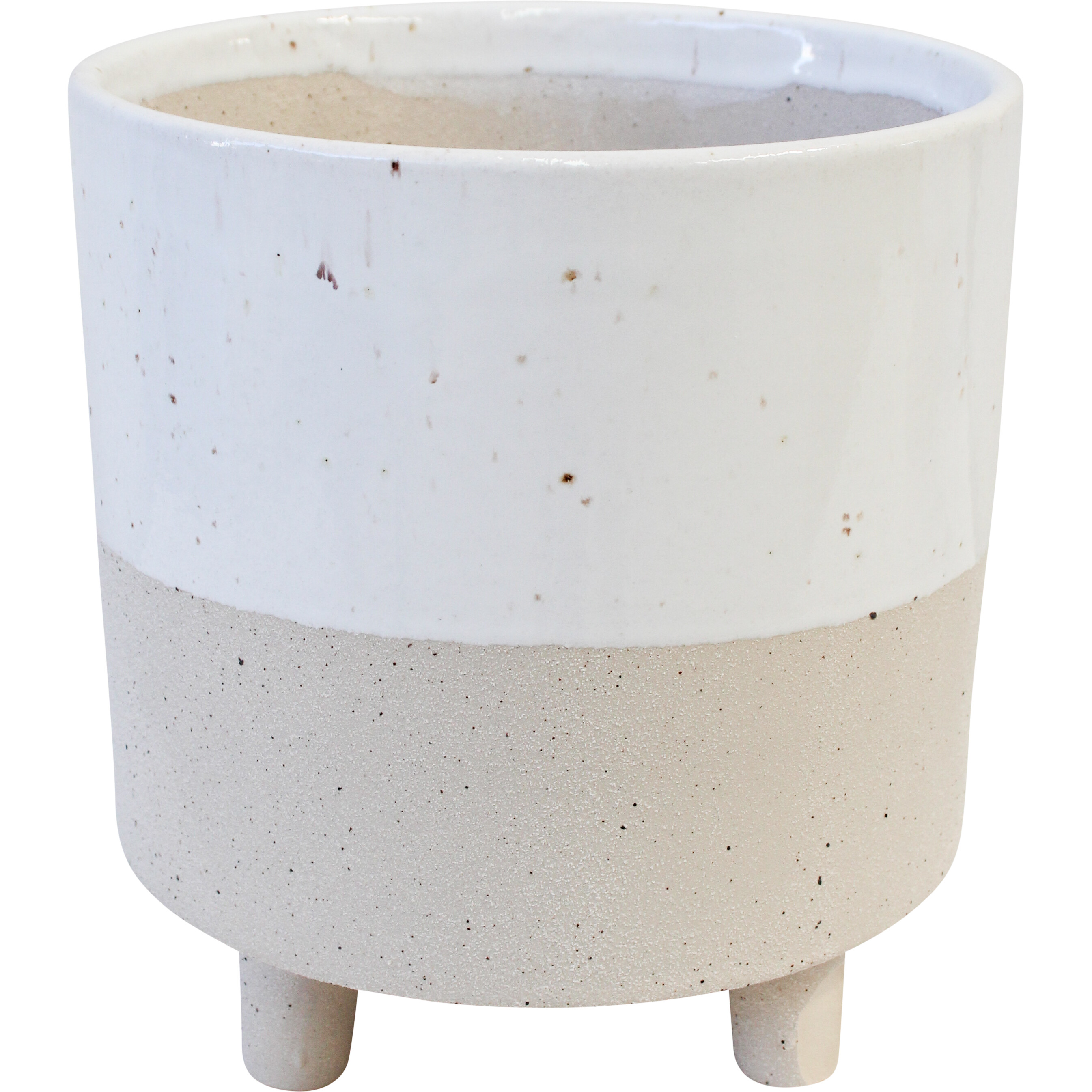 Planter Faded Sand Lrg