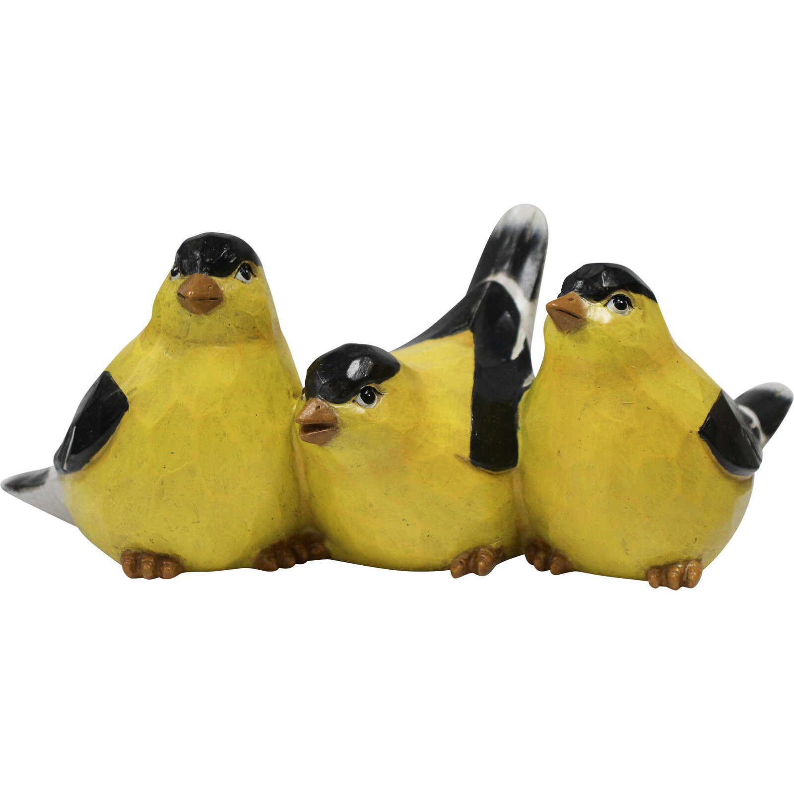 Yellow Birds Sitting