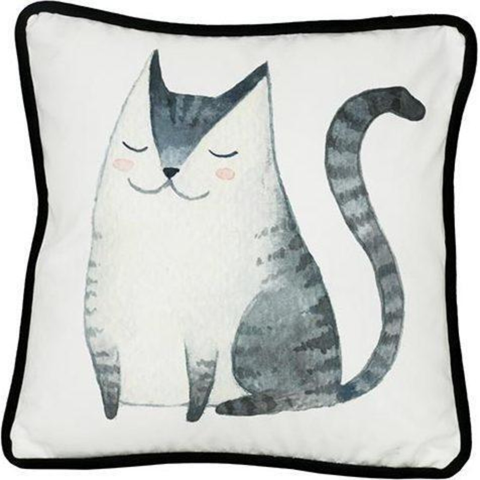 Cushion Contented Cat