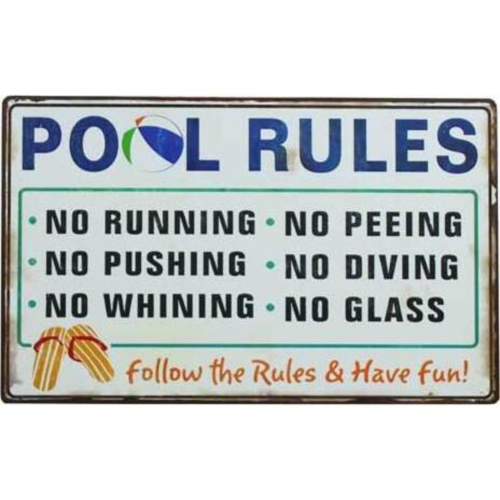Sign Pool Rules