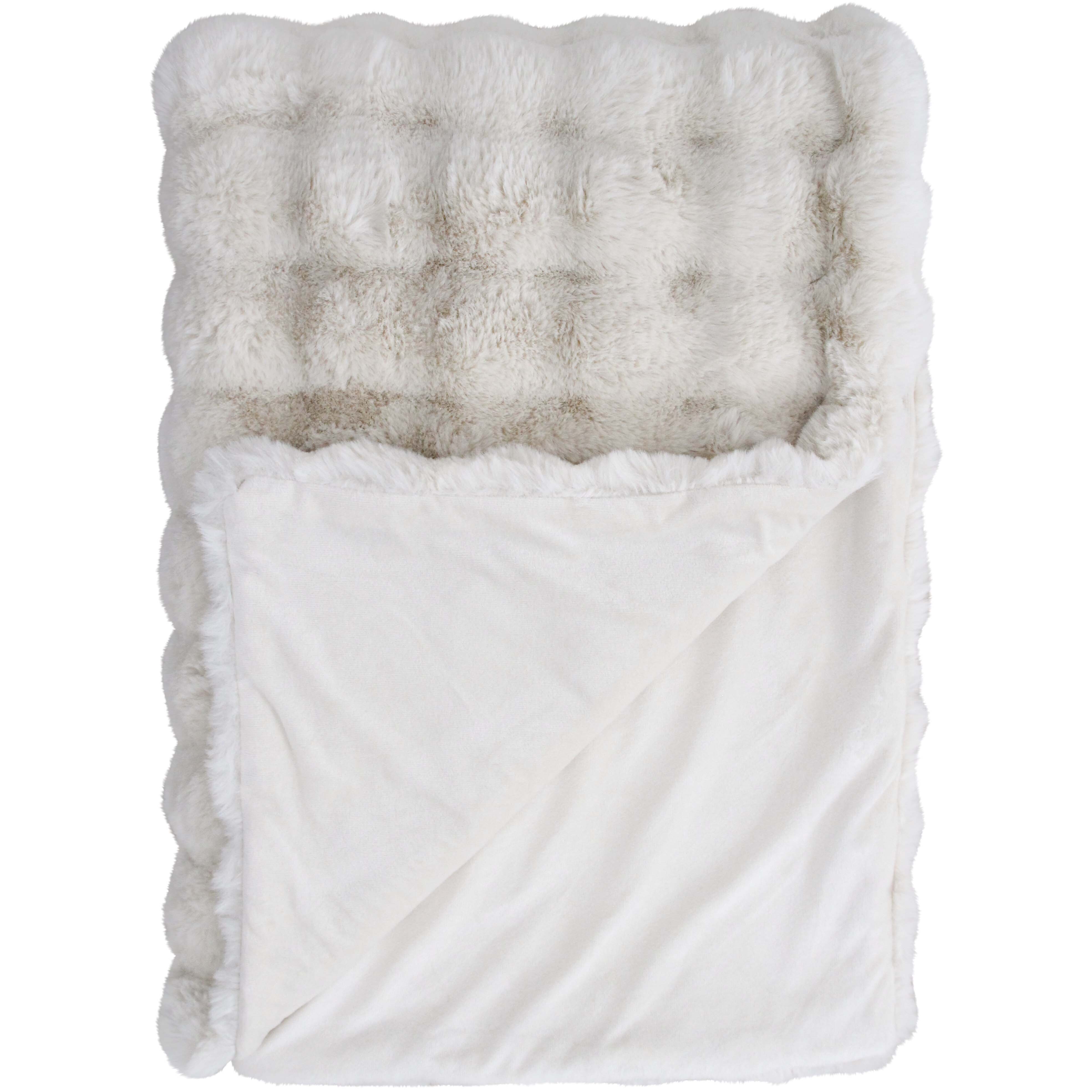 Blanket Lux Faux Fur Hamptons