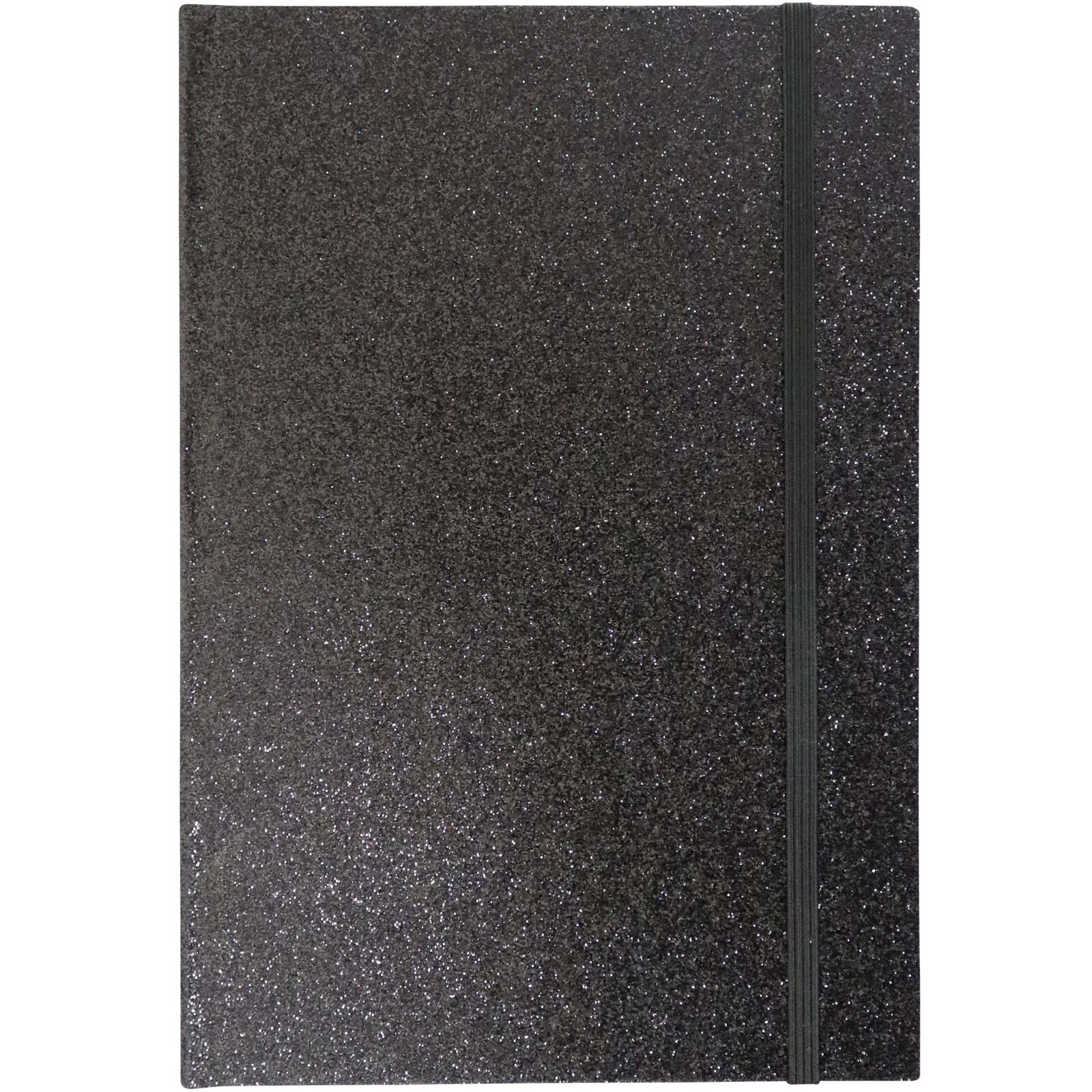 Notebook A5 Glitter Black