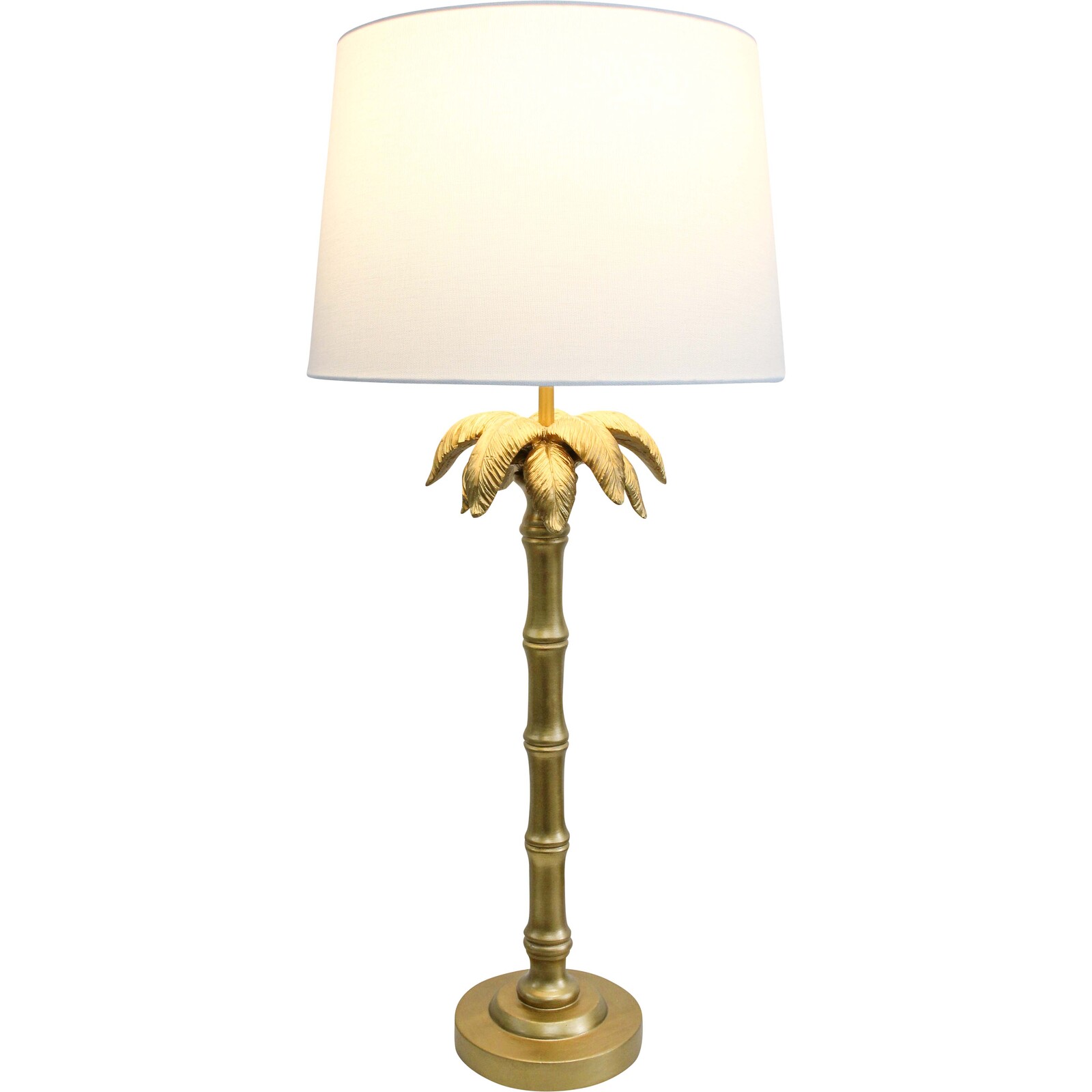 Lamp Palm Elegance Gold