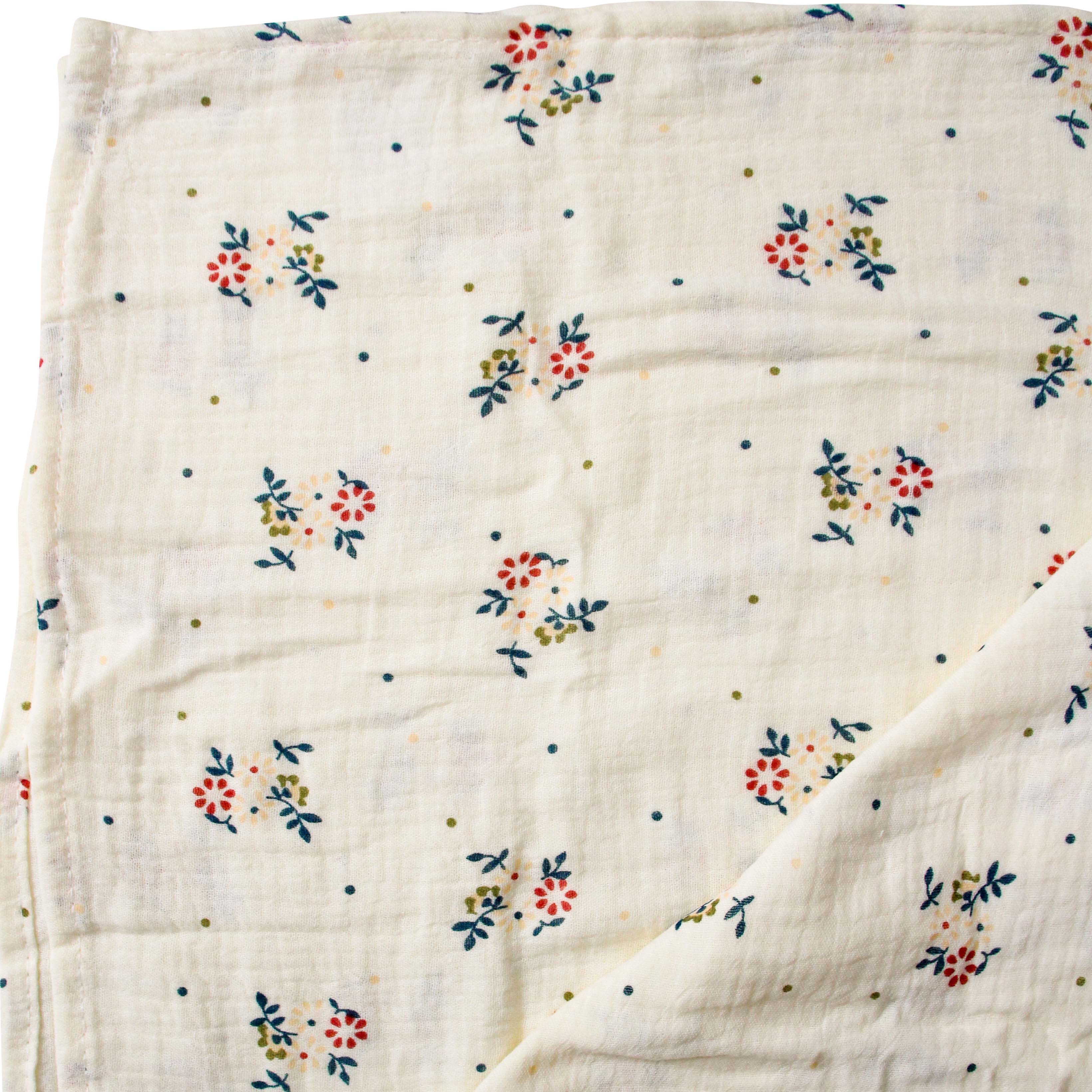 Muslin Wrap Boho Flora