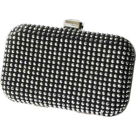 Evening Purse Black Silva