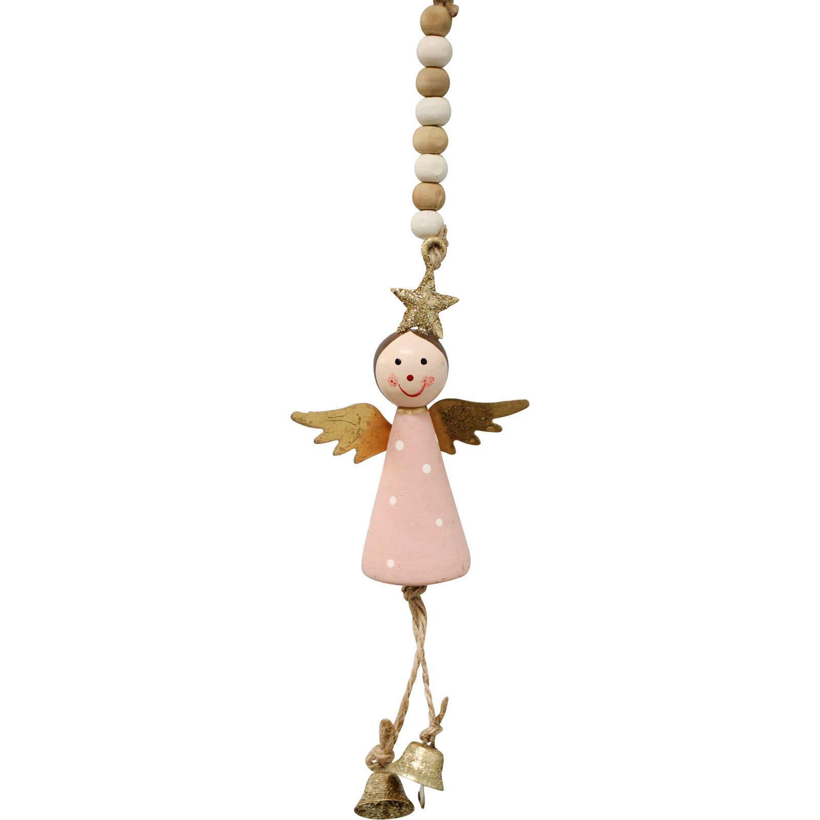 Hang Angel Pink/Gold