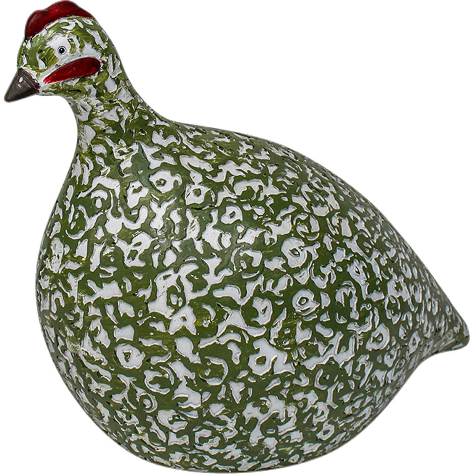 Guinea Fowl Sml Green