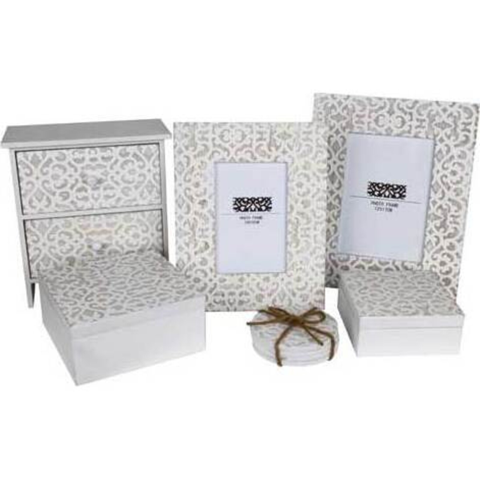 Boxes Baroque White Set/2