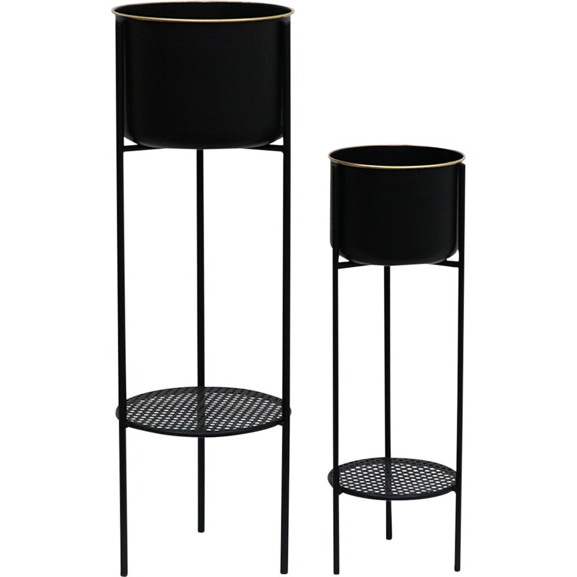 Planters Black S/2 