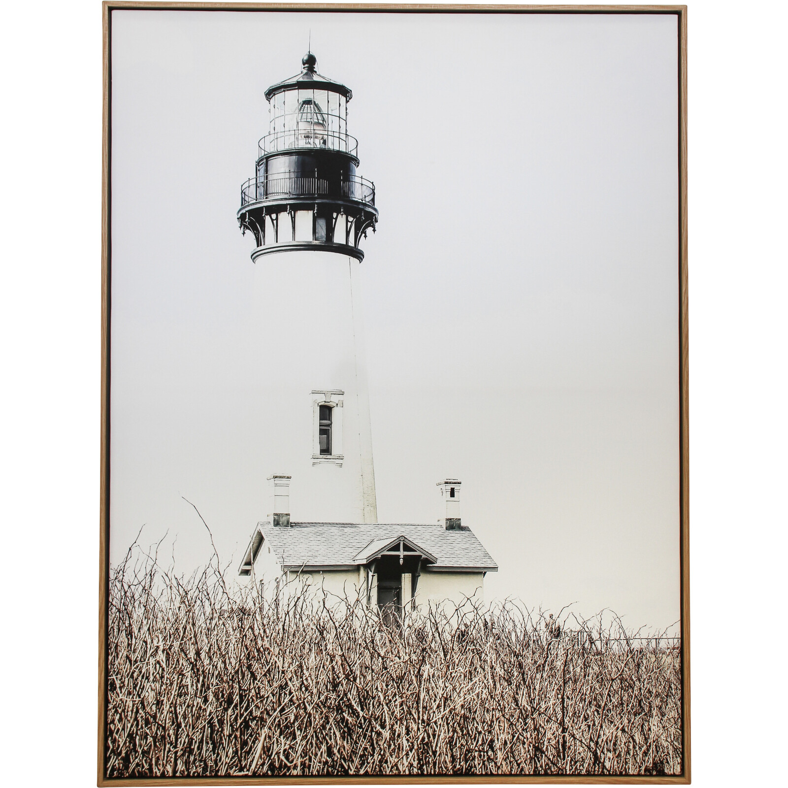 Framed Canvas Lighthouse