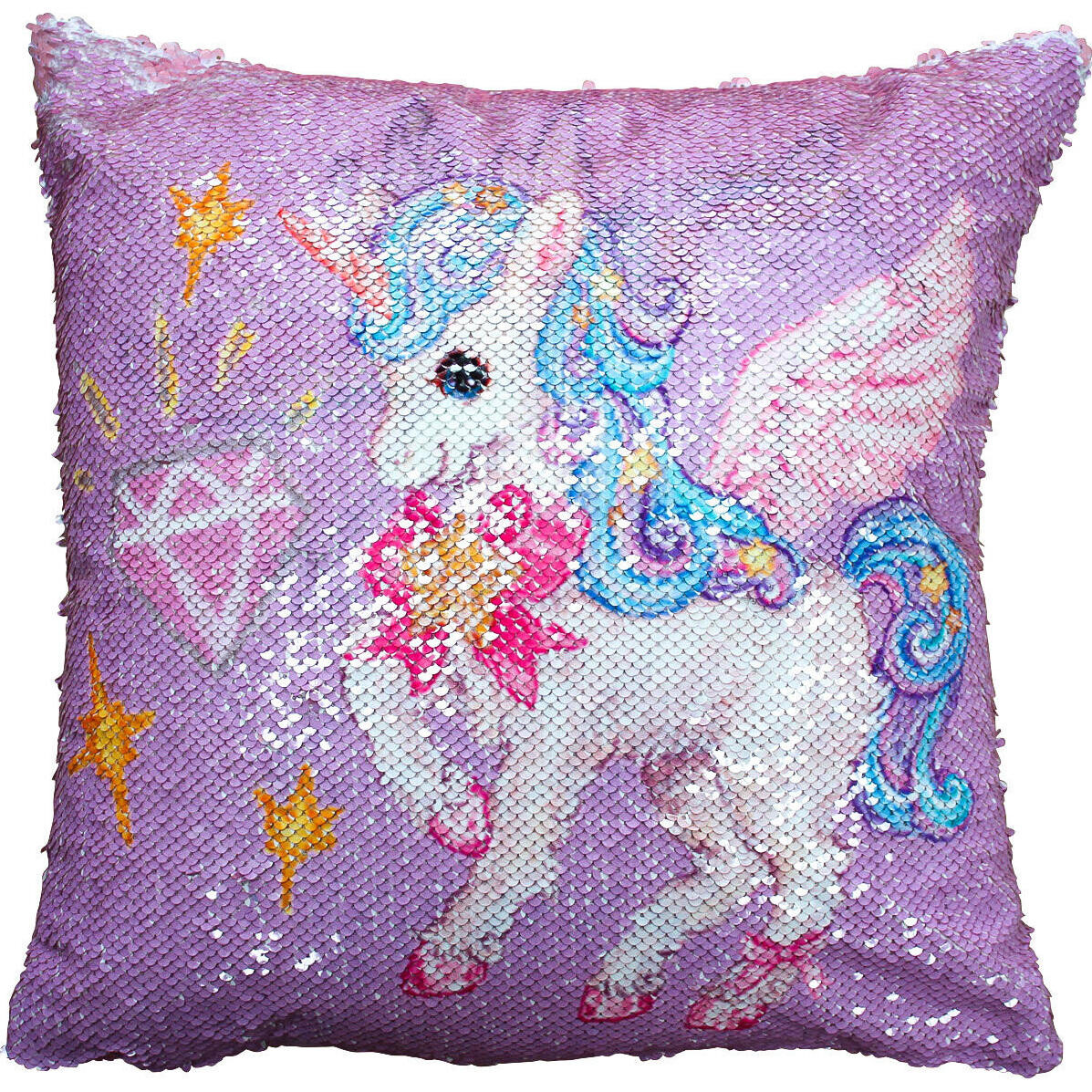 Cushion Sequin Unicorn