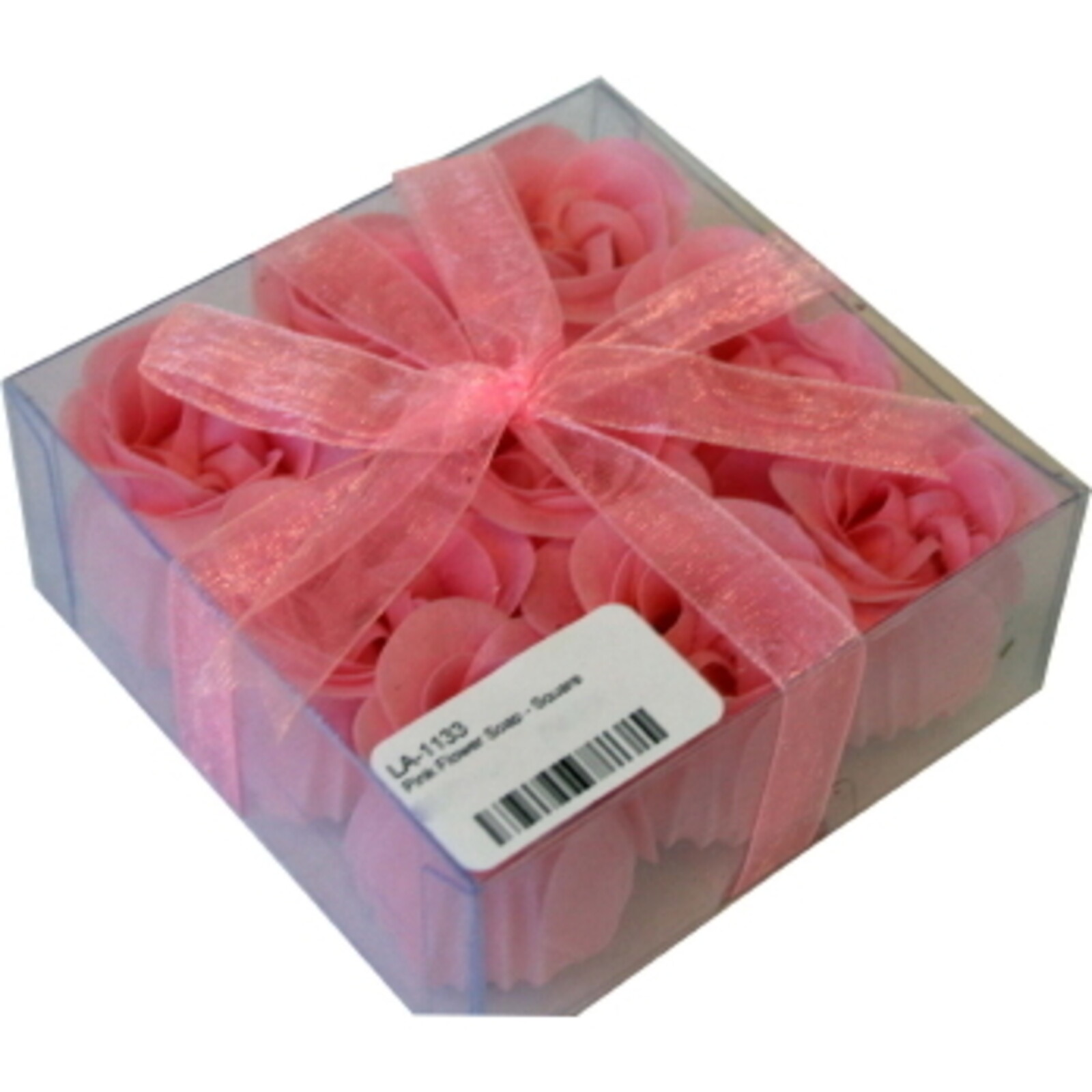 Pink Flower Soap - Square