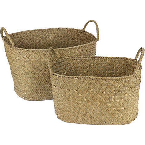 Woven Portez Basket Nat S/2