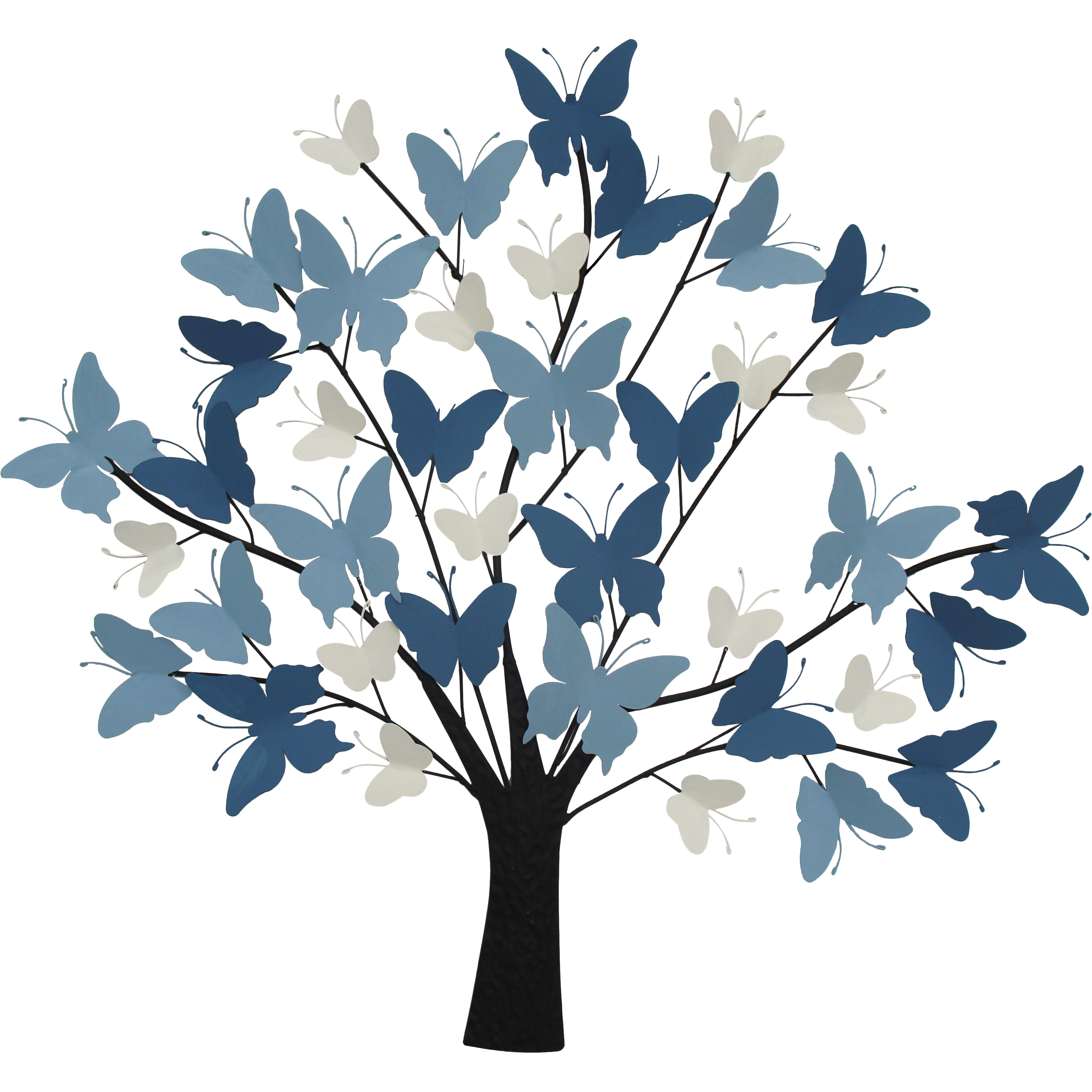 Wall Decor Butterfly Tree