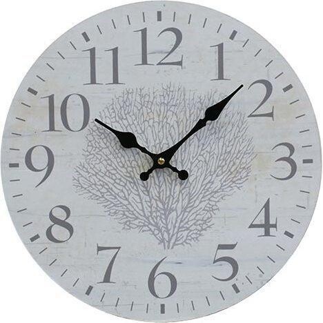 Clock Fan Coral 34cm