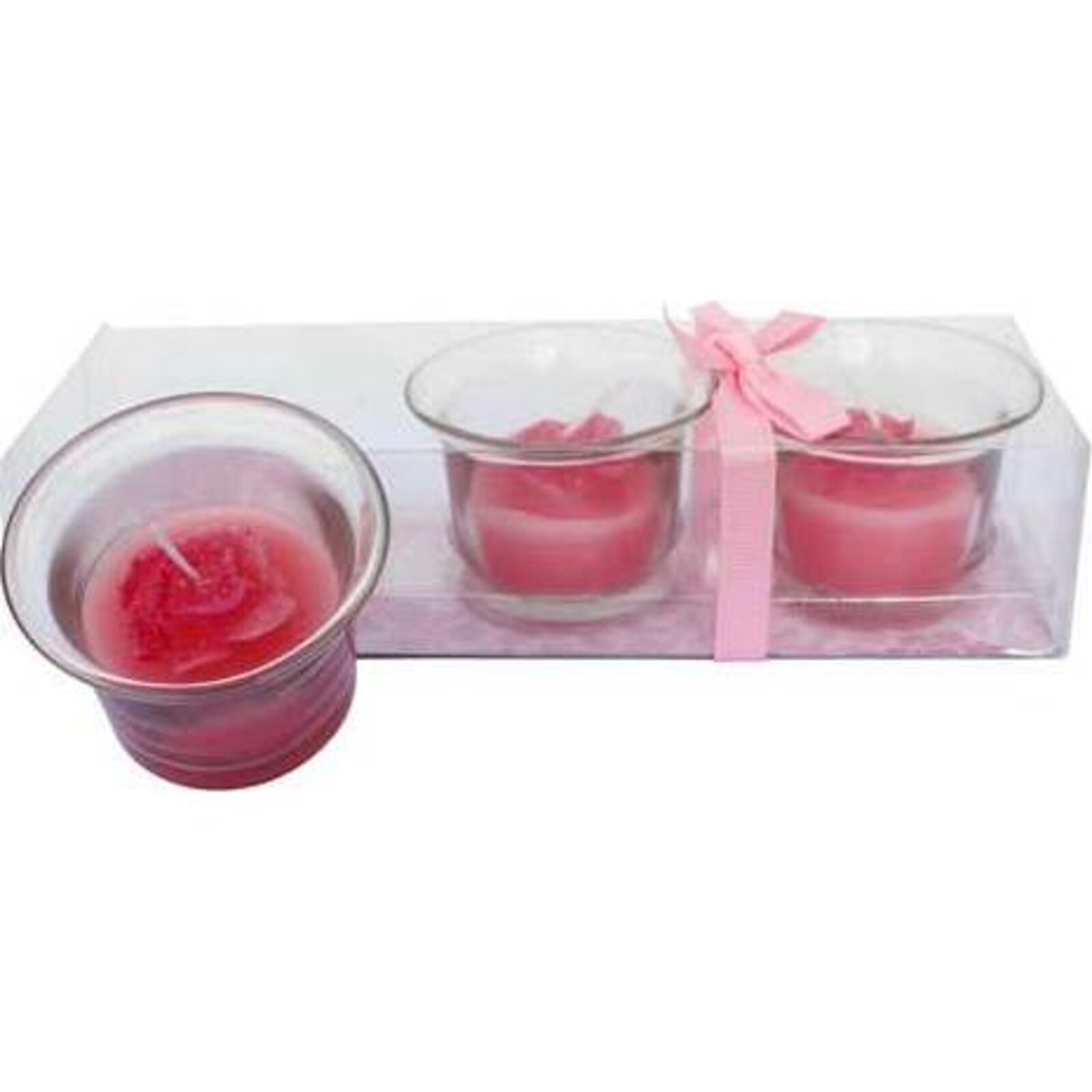 Candle - Frost Rose - Set 3