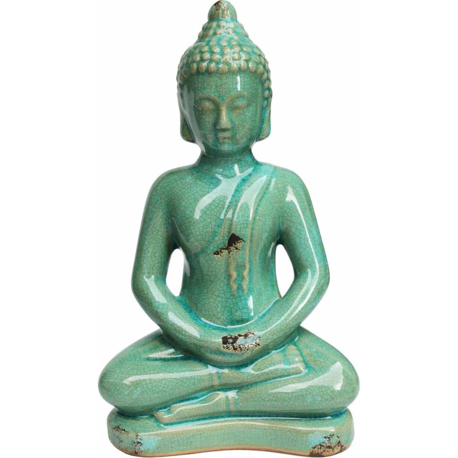 Seated Buddha - Blue