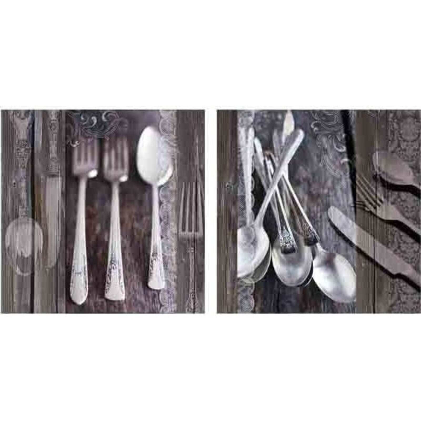 Canvas - Antique Cutlery - set 2