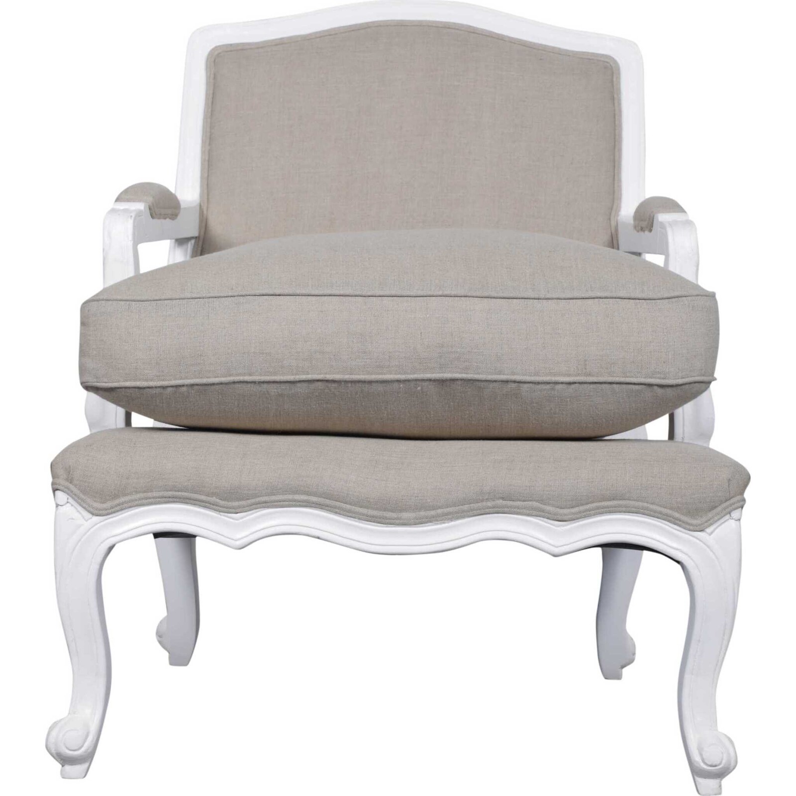 Chair Linen/White