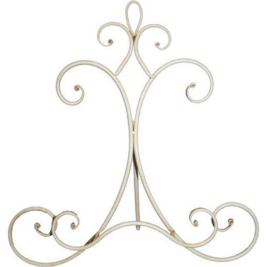 Large Swirl Bookstand - White