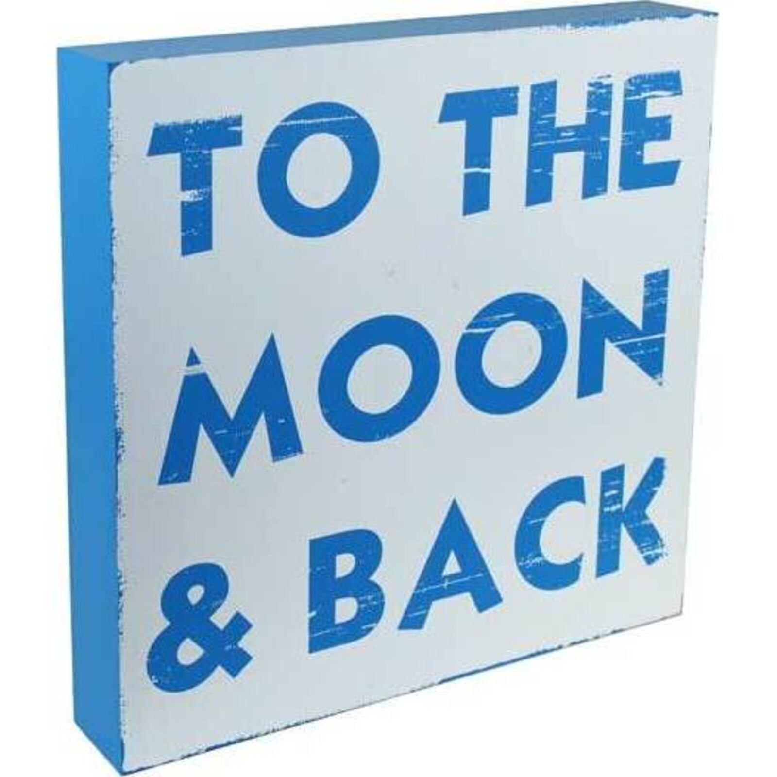 Standing Sign Moon & Back