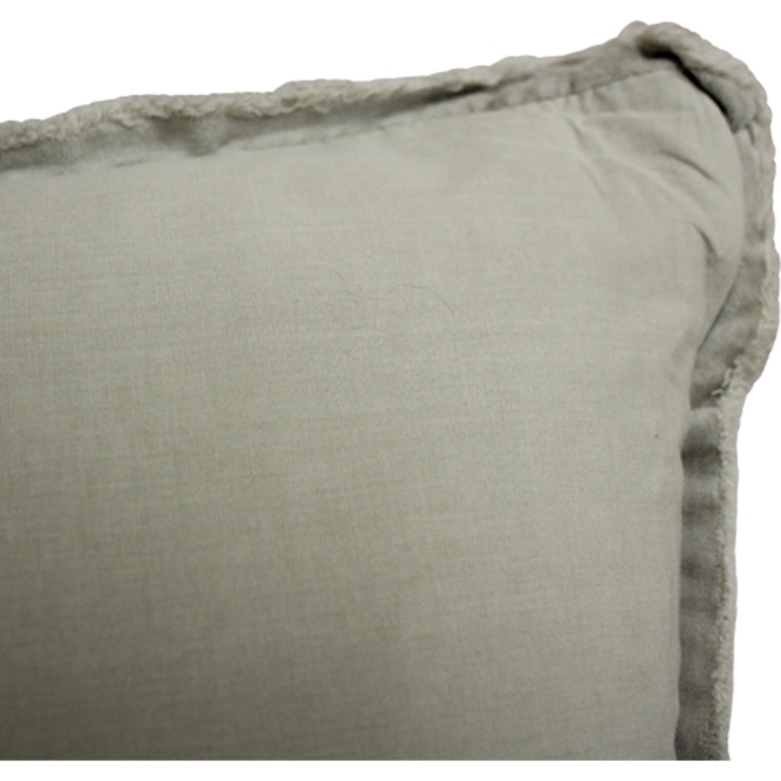 Cushion Stone Washed Linen w/ Tassels Linen