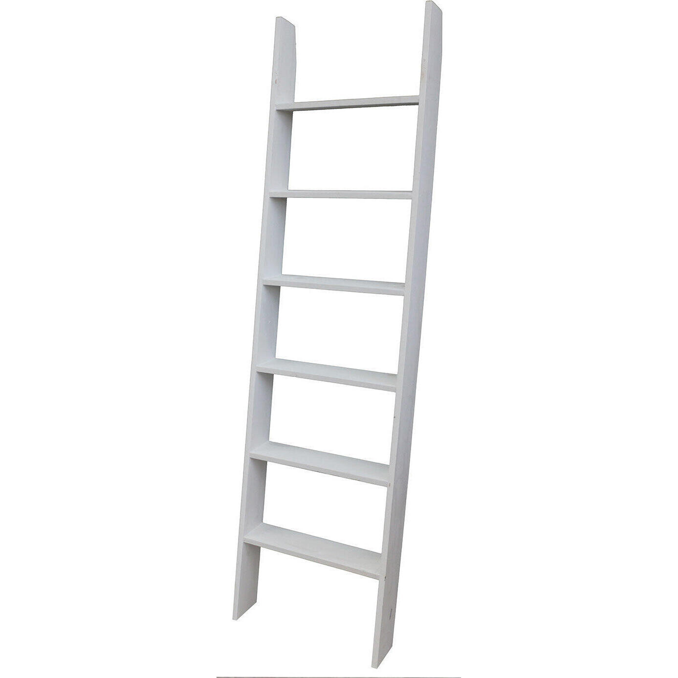 Ladder Shelving White