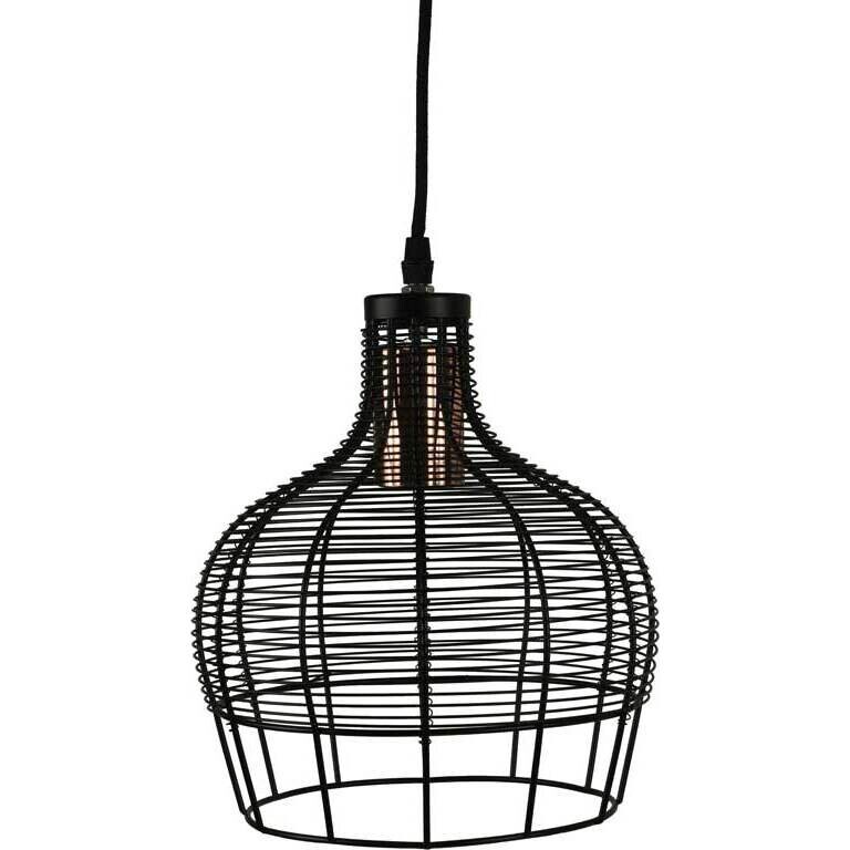 Hanging Lamp Fille Line Black