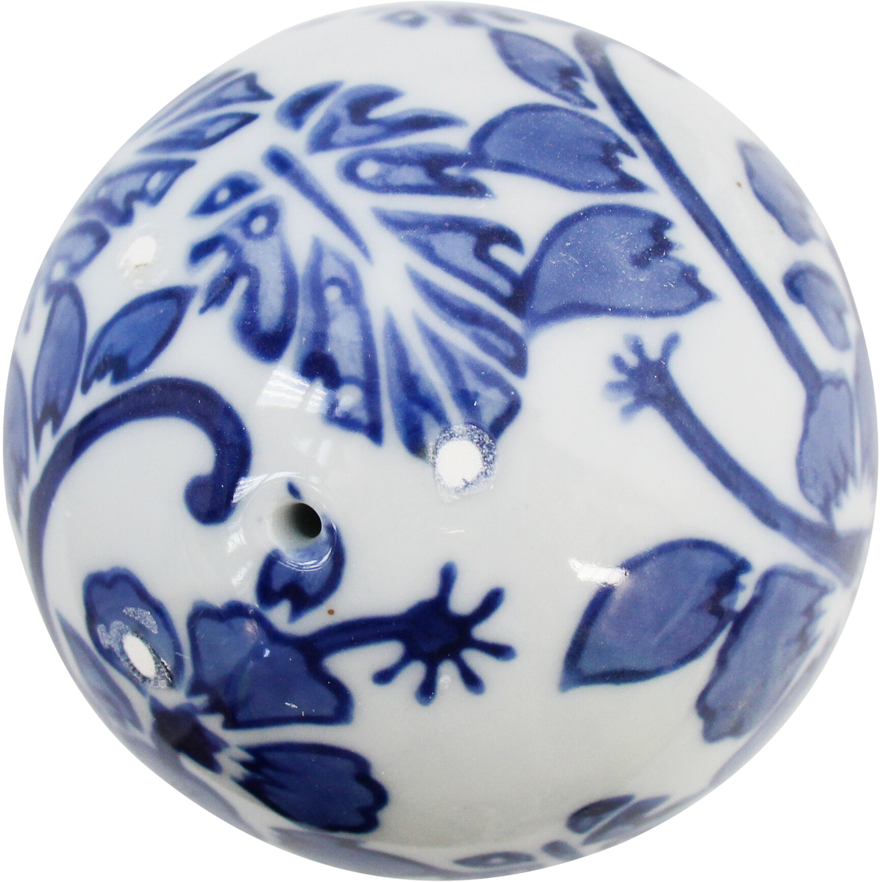 Porcelain Balls S/3 Hibiscus