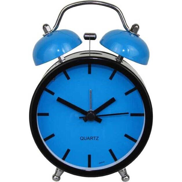 Clock Bold Blue Small